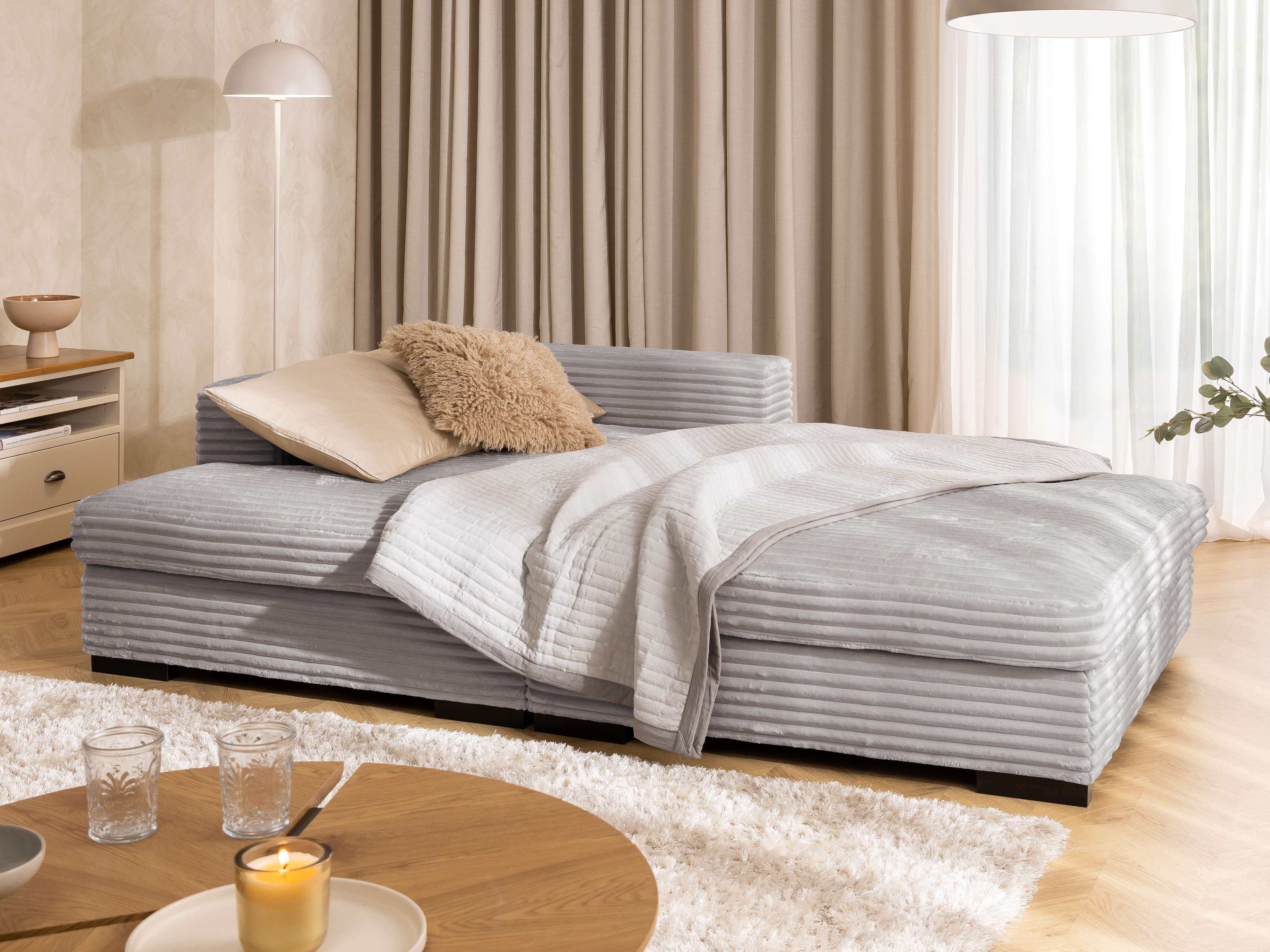 Corner sofa Rocklin 225 (Tilia 86)