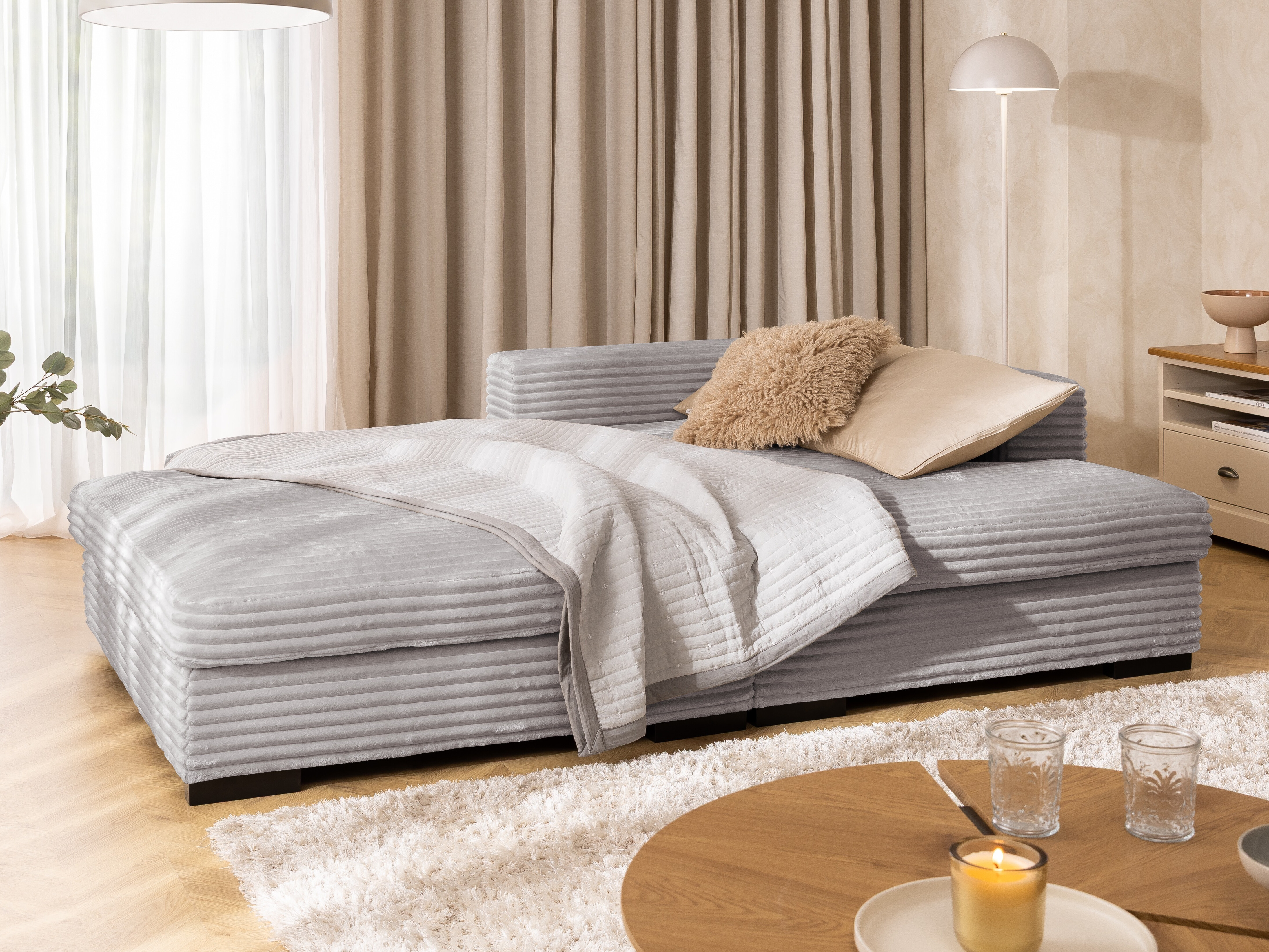 Corner sofa Rocklin 225 (Tilia 86)