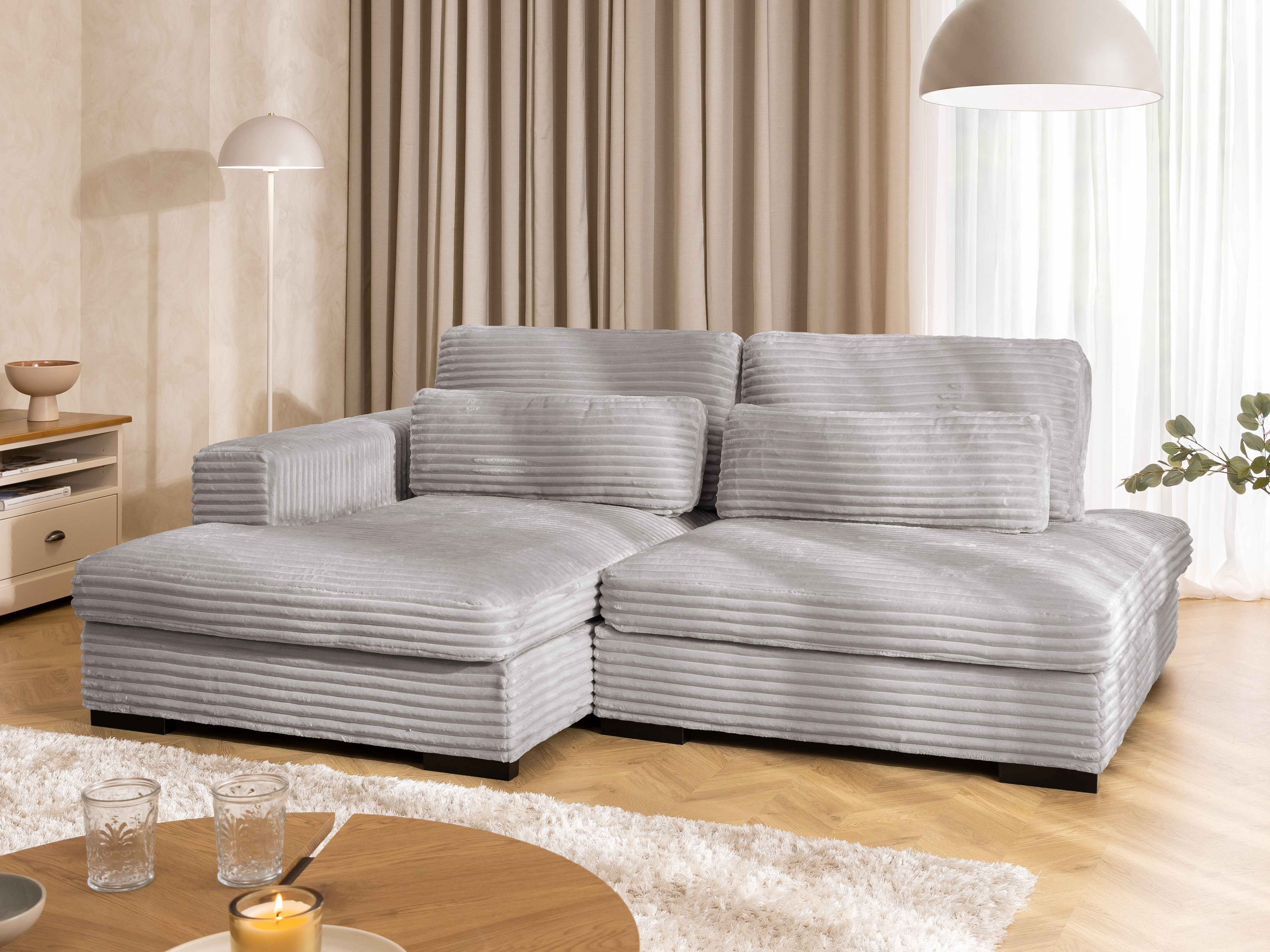 Corner sofa Rocklin 225 (Tilia 86)
