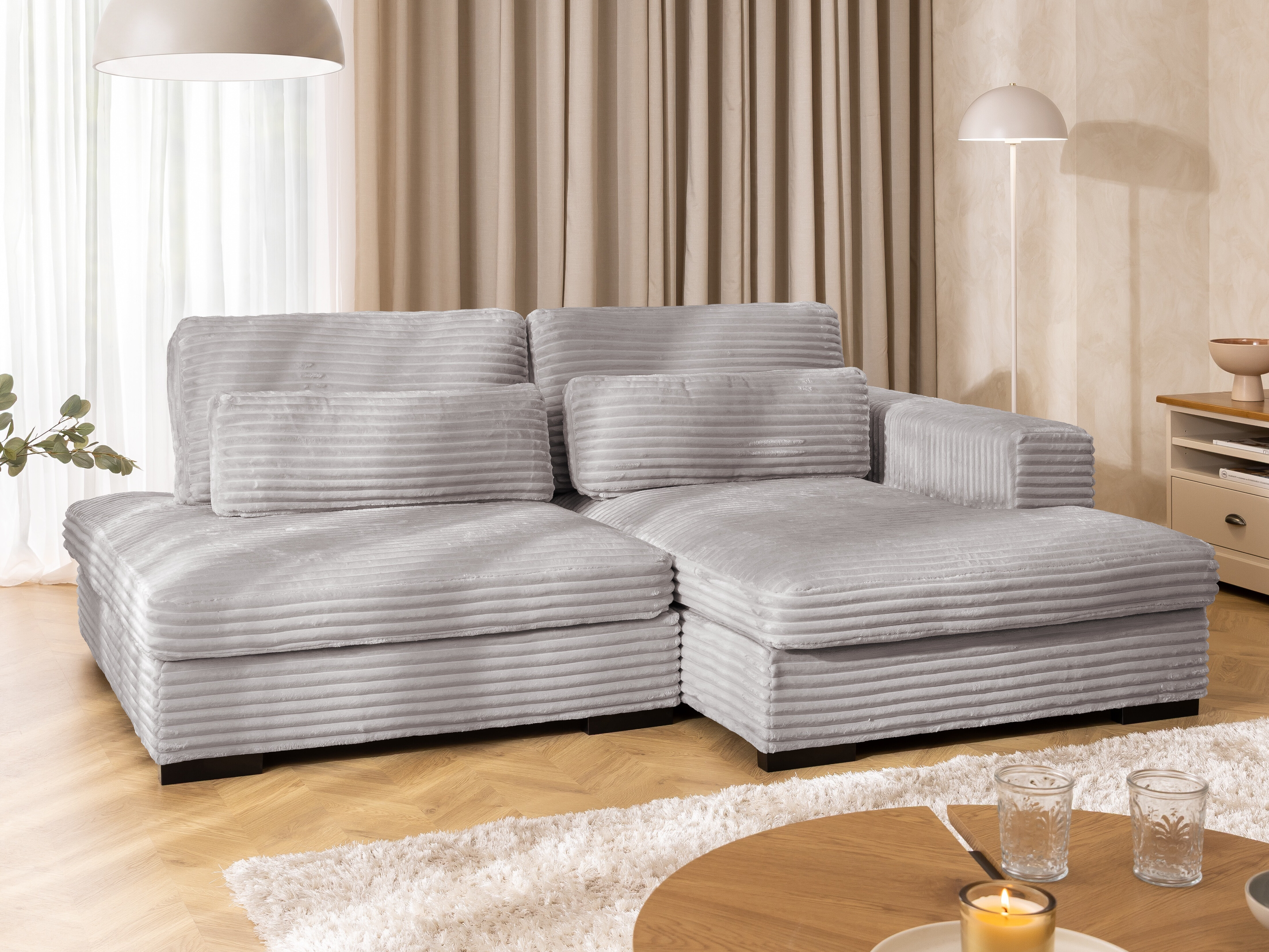 Corner sofa Rocklin 225 (Tilia 86)