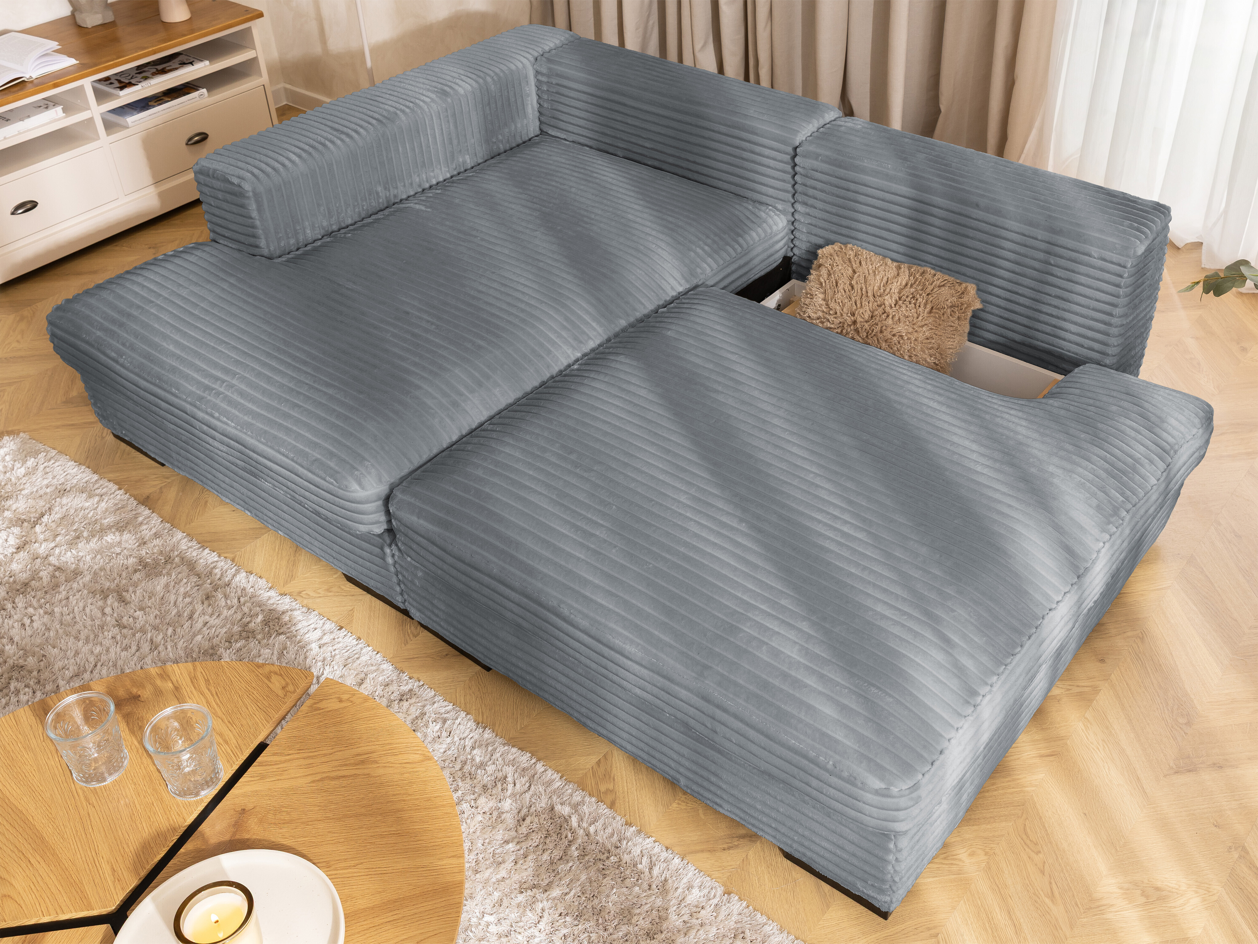 Corner sofa Rocklin 225 (Tilia 90)