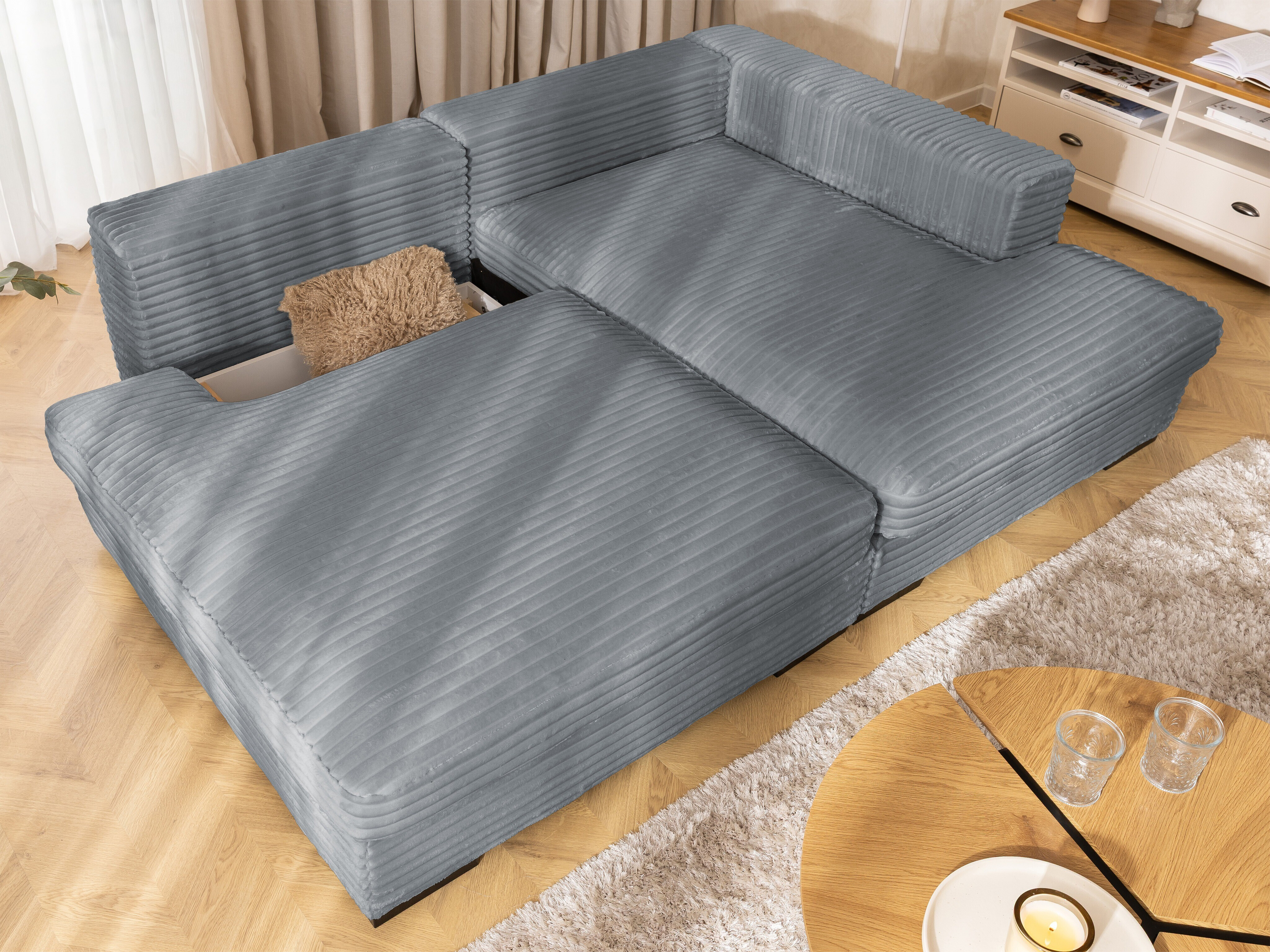 Corner sofa Rocklin 225 (Tilia 90)
