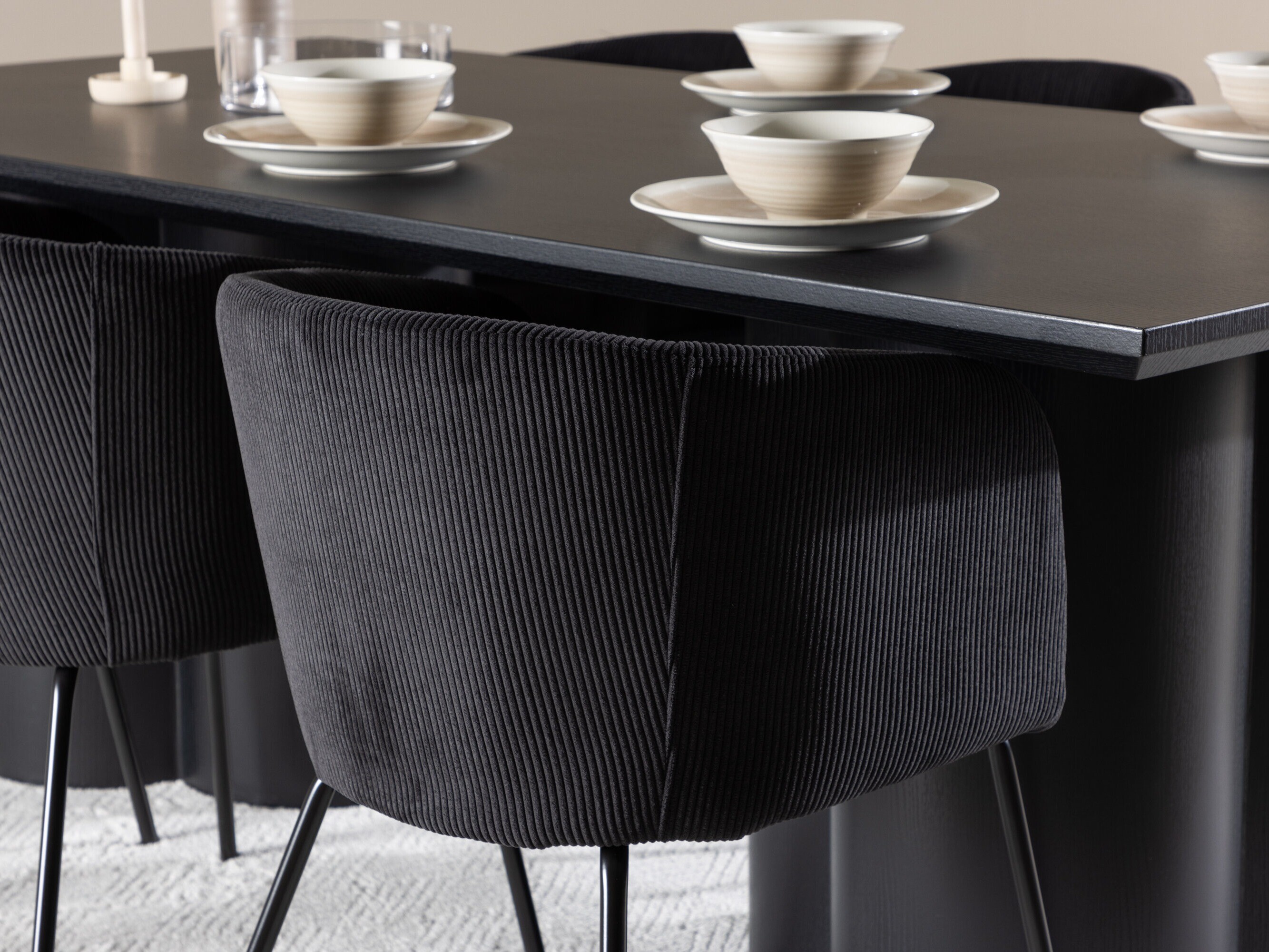 Dining set Dallas 5181 (Black)