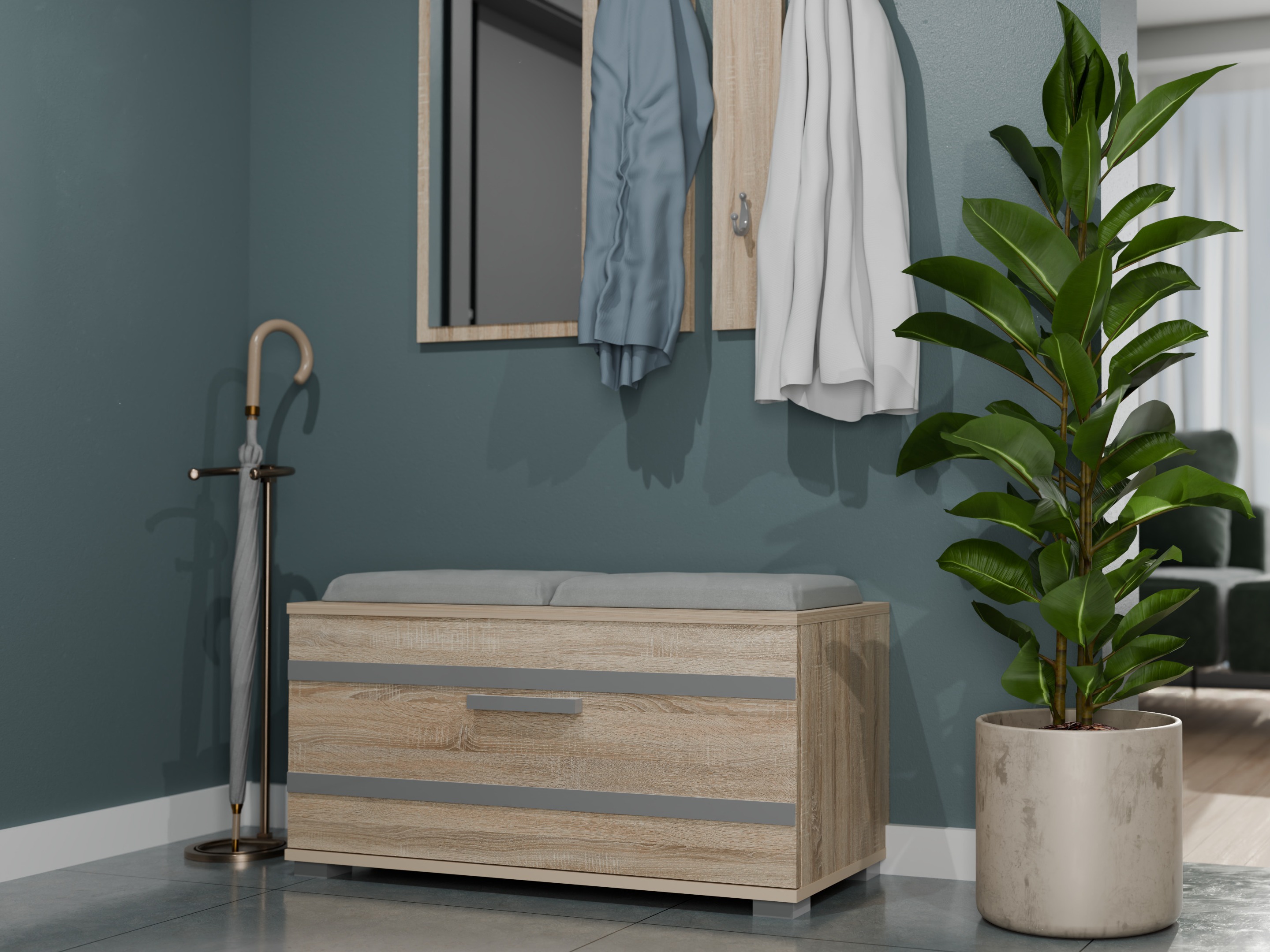 Hallway set Mandeville 396 (Sonoma oak)