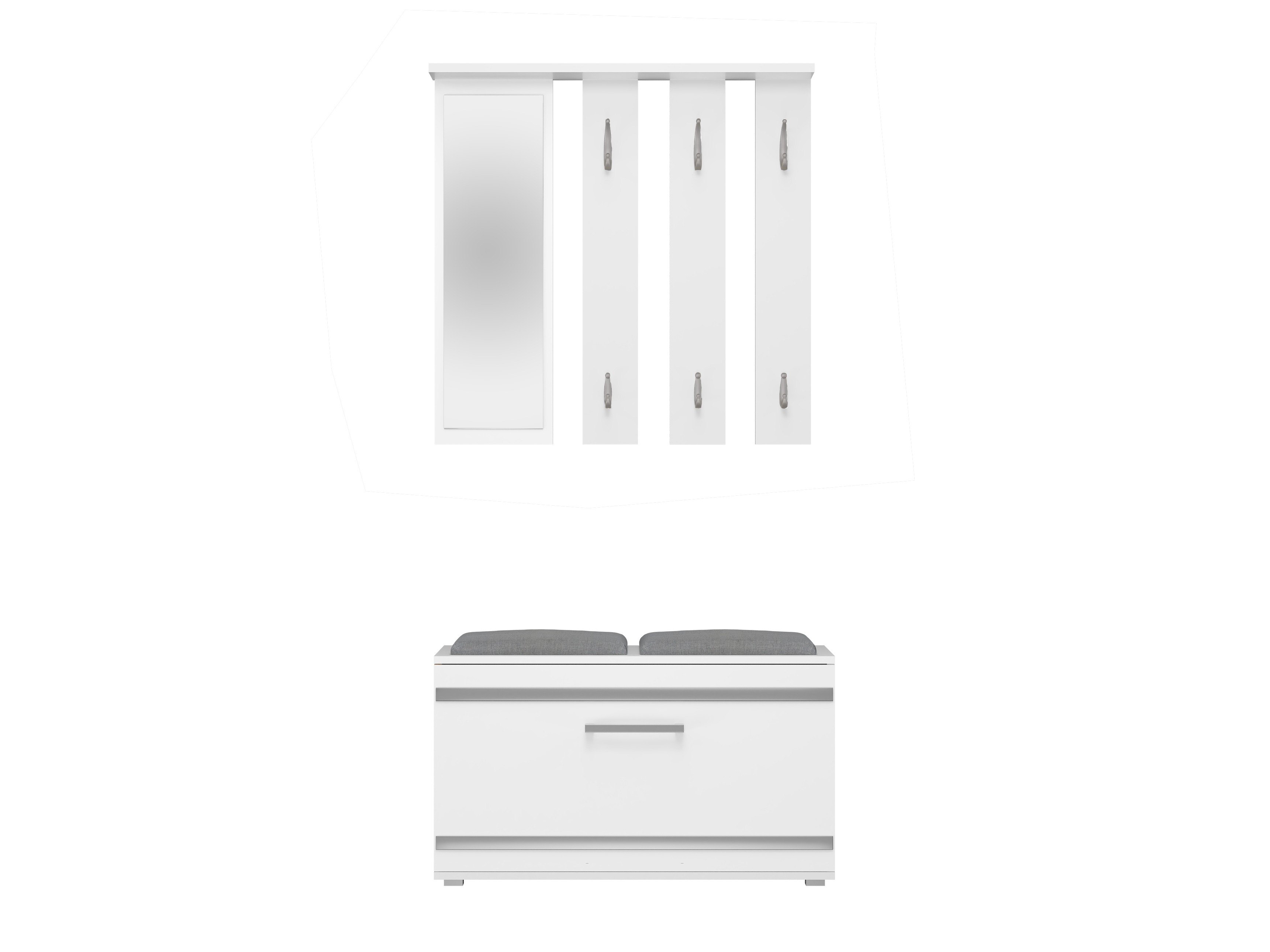 Hallway set Mandeville 396 (White)