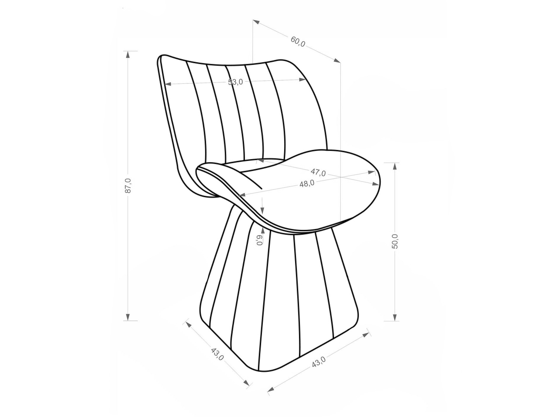Chair Houston 2203 (Maloy 69)