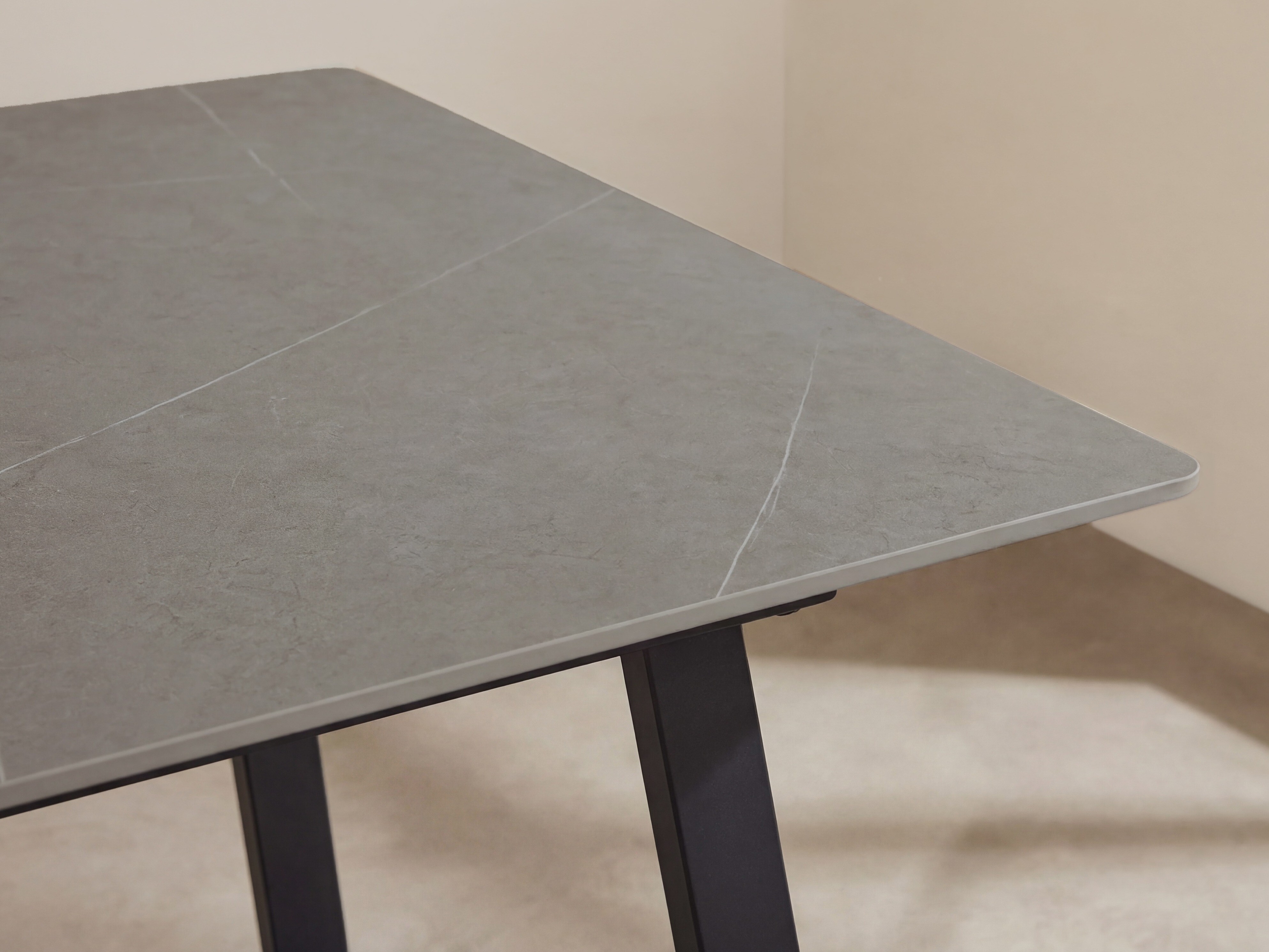 Table Dallas 5355 (Dark grey + Black)