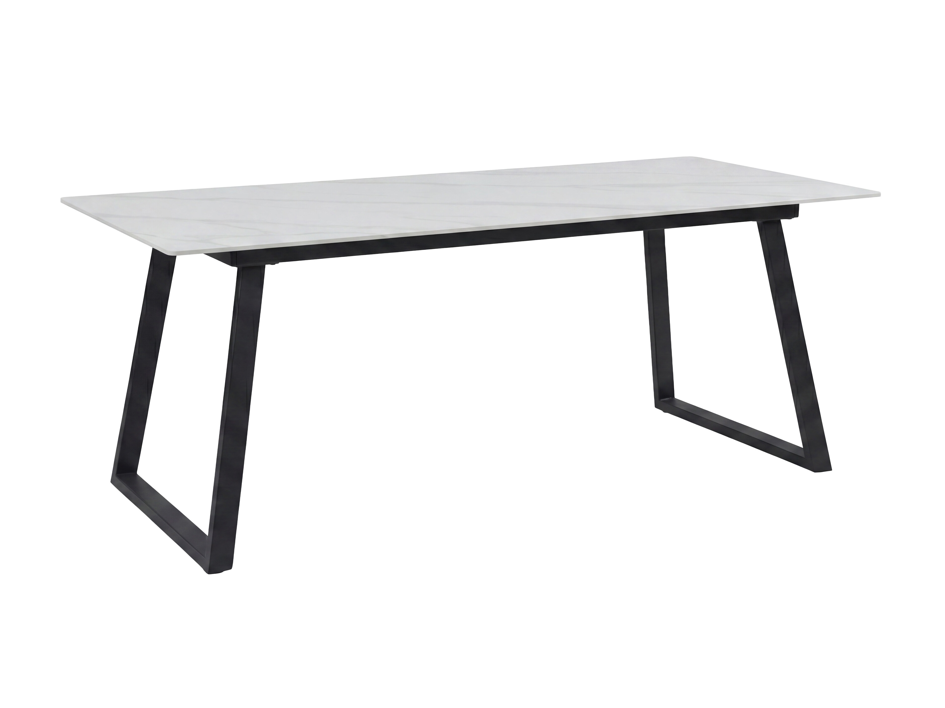 Table Dallas 5355 (White marble + Black)