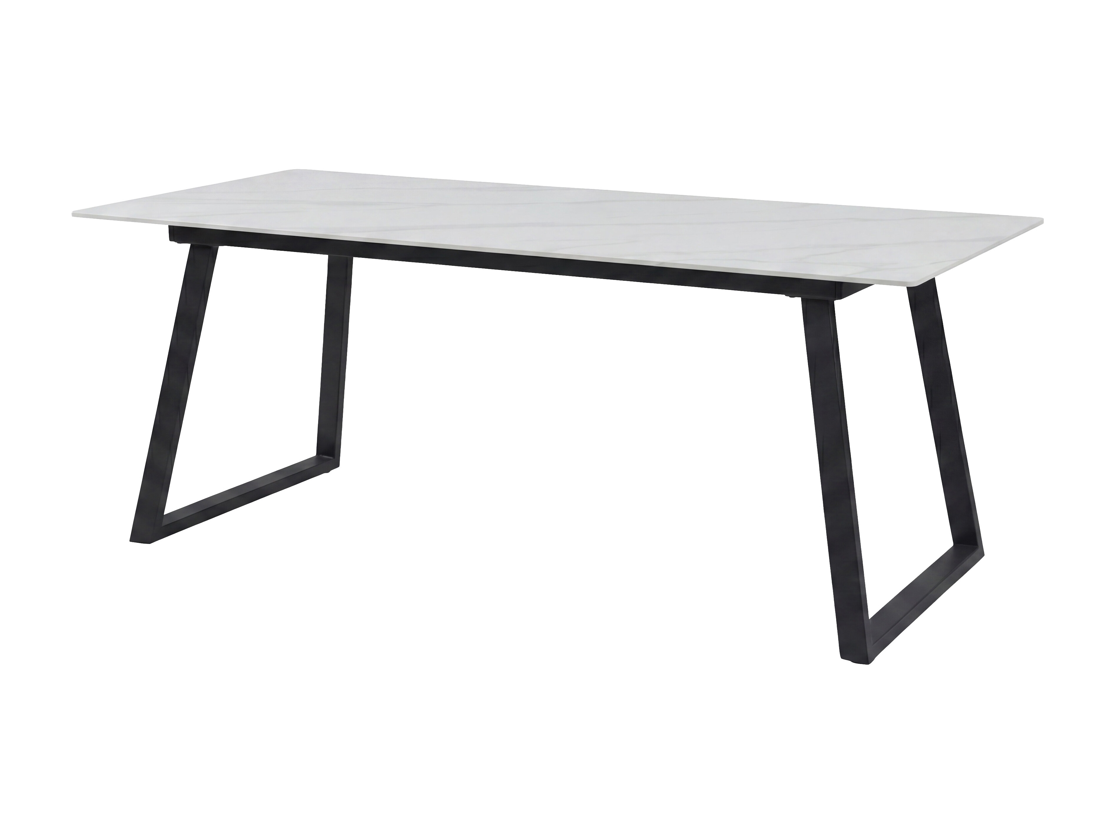 Table Dallas 5355 (White marble + Black)