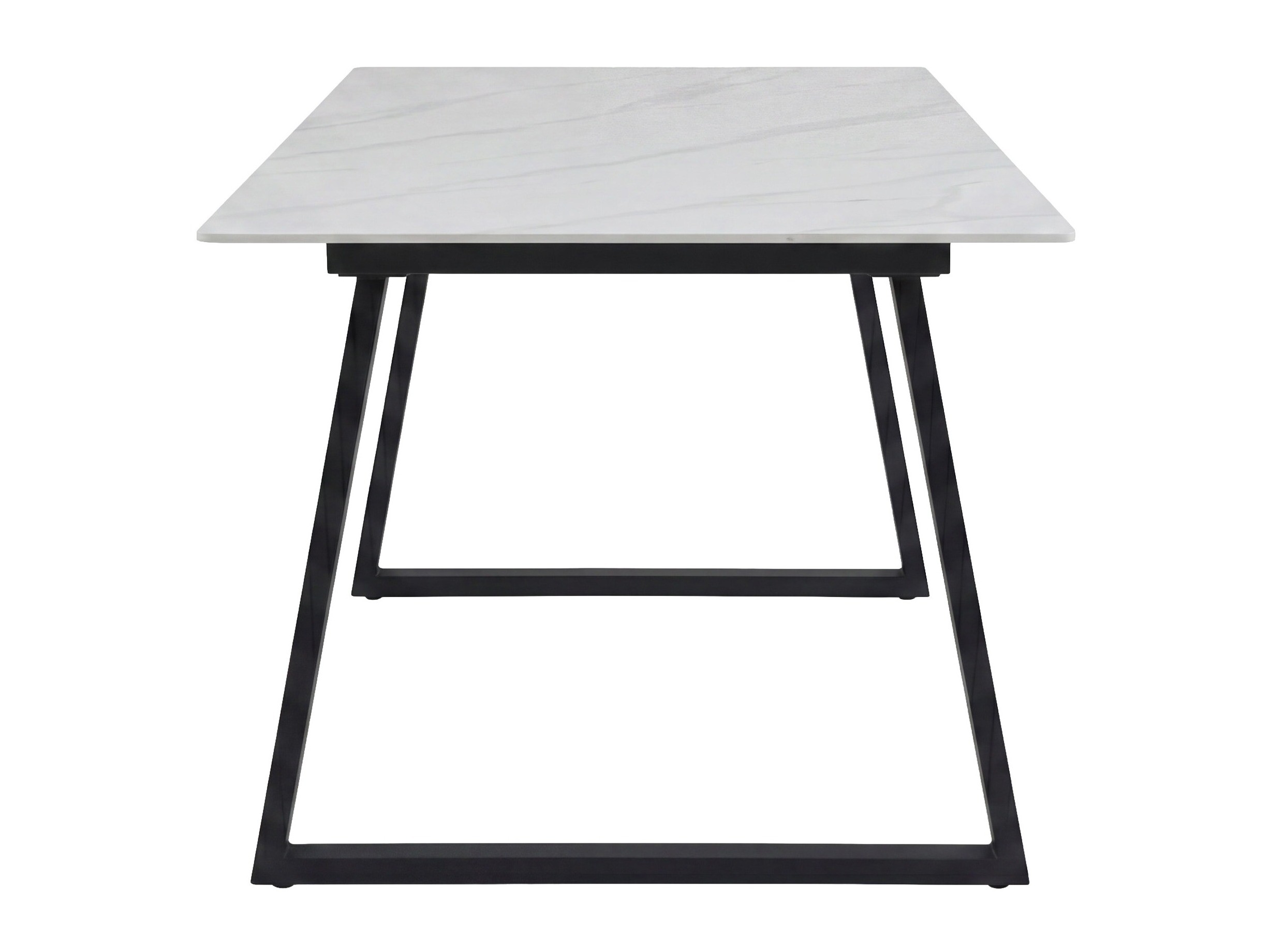 Table Dallas 5355 (White marble + Black)