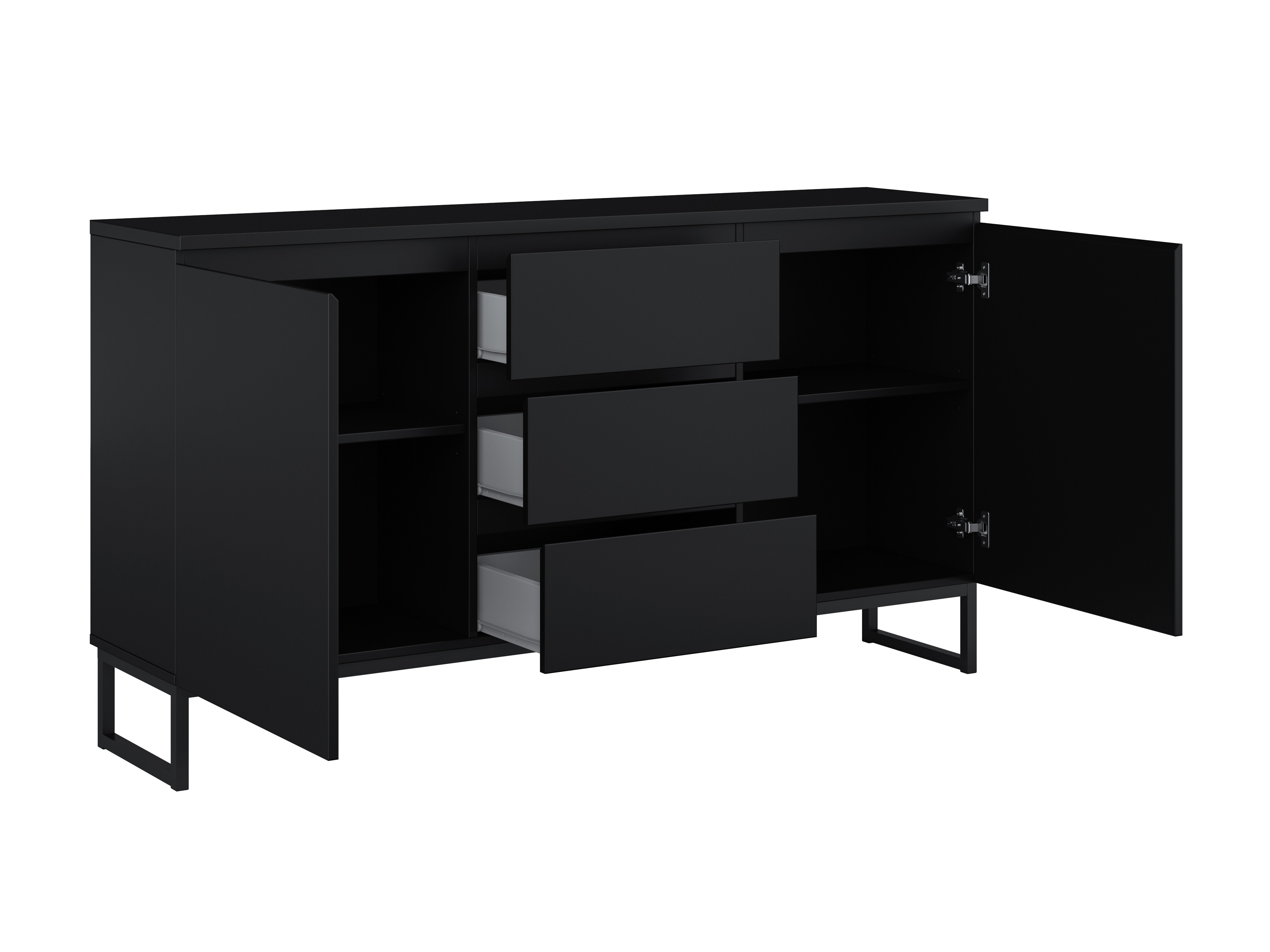 Chest of drawers Velsora 102 (Black)