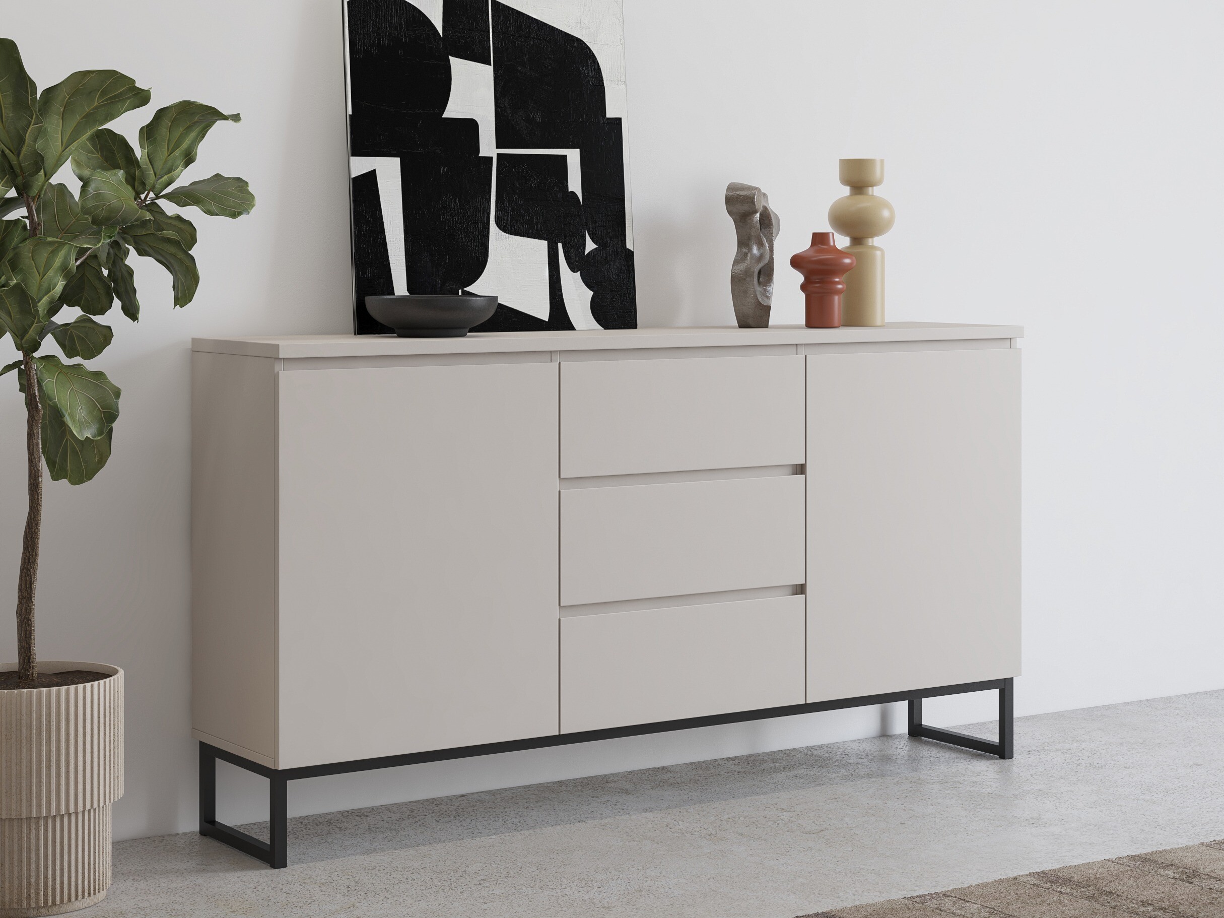 Chest of drawers Velsora 102 (Cashmere)
