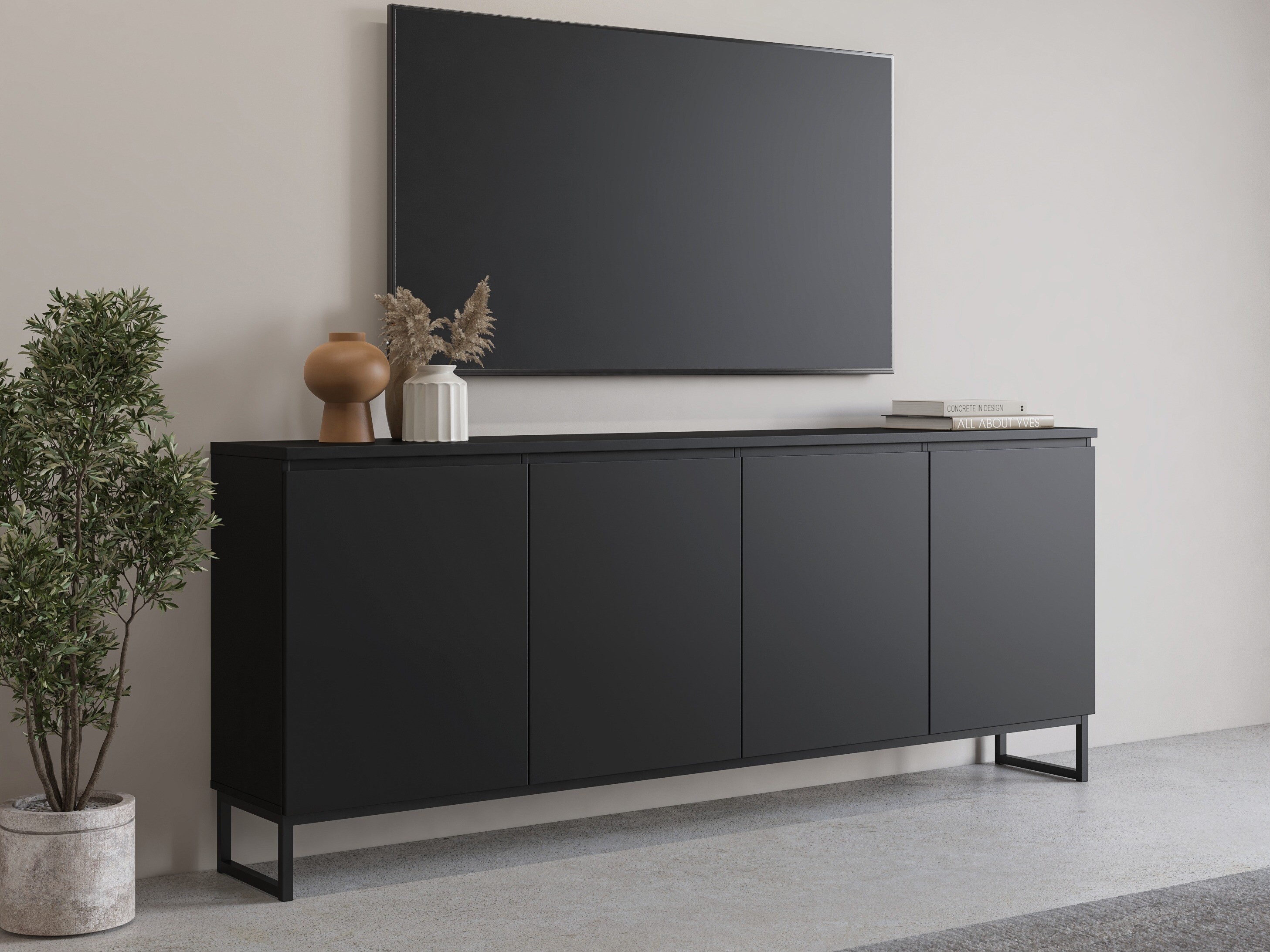 Sideboard Velsora 100 (Black)