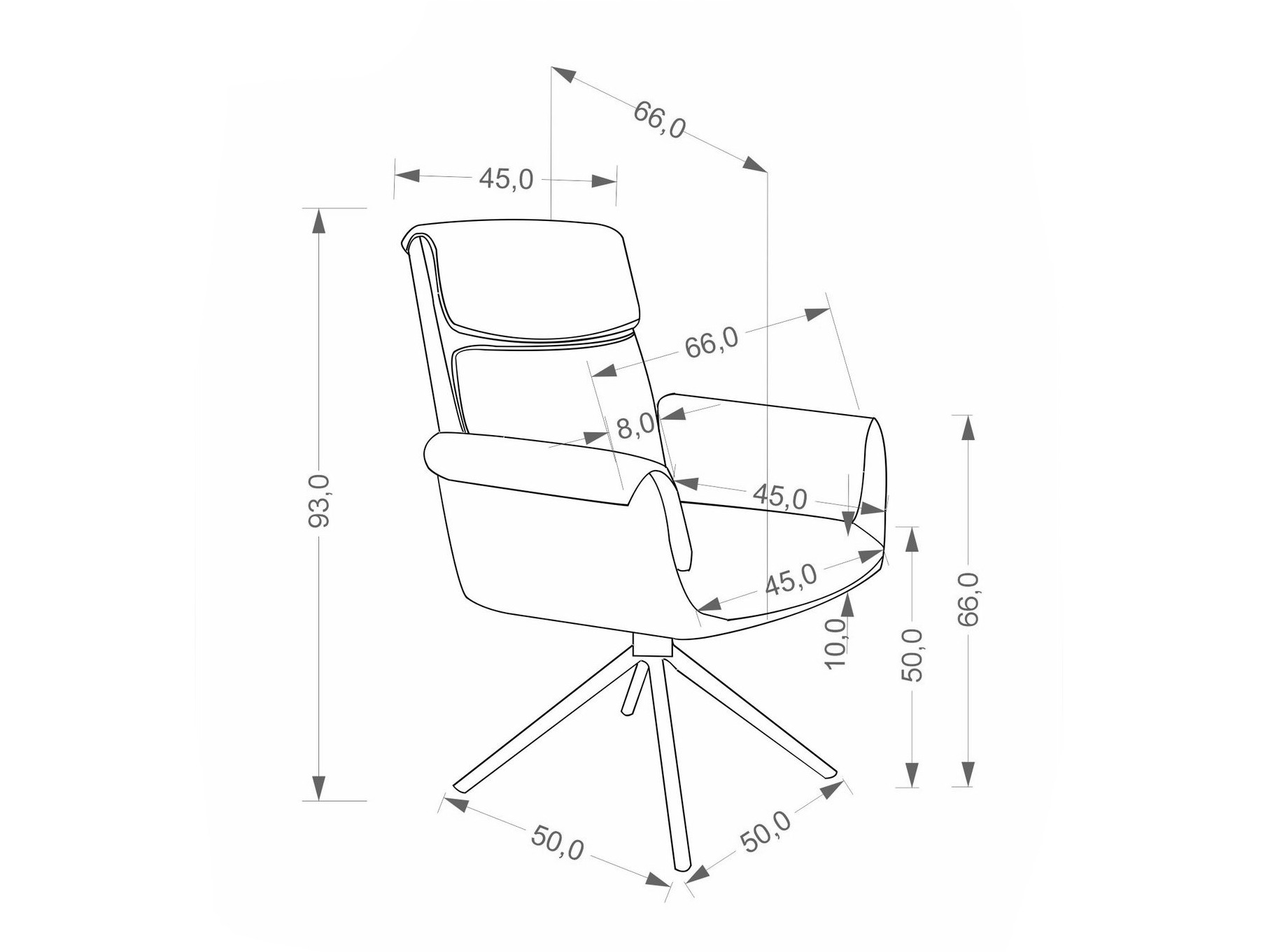 Chair Houston 2205 (Baltimore 13 + Black)