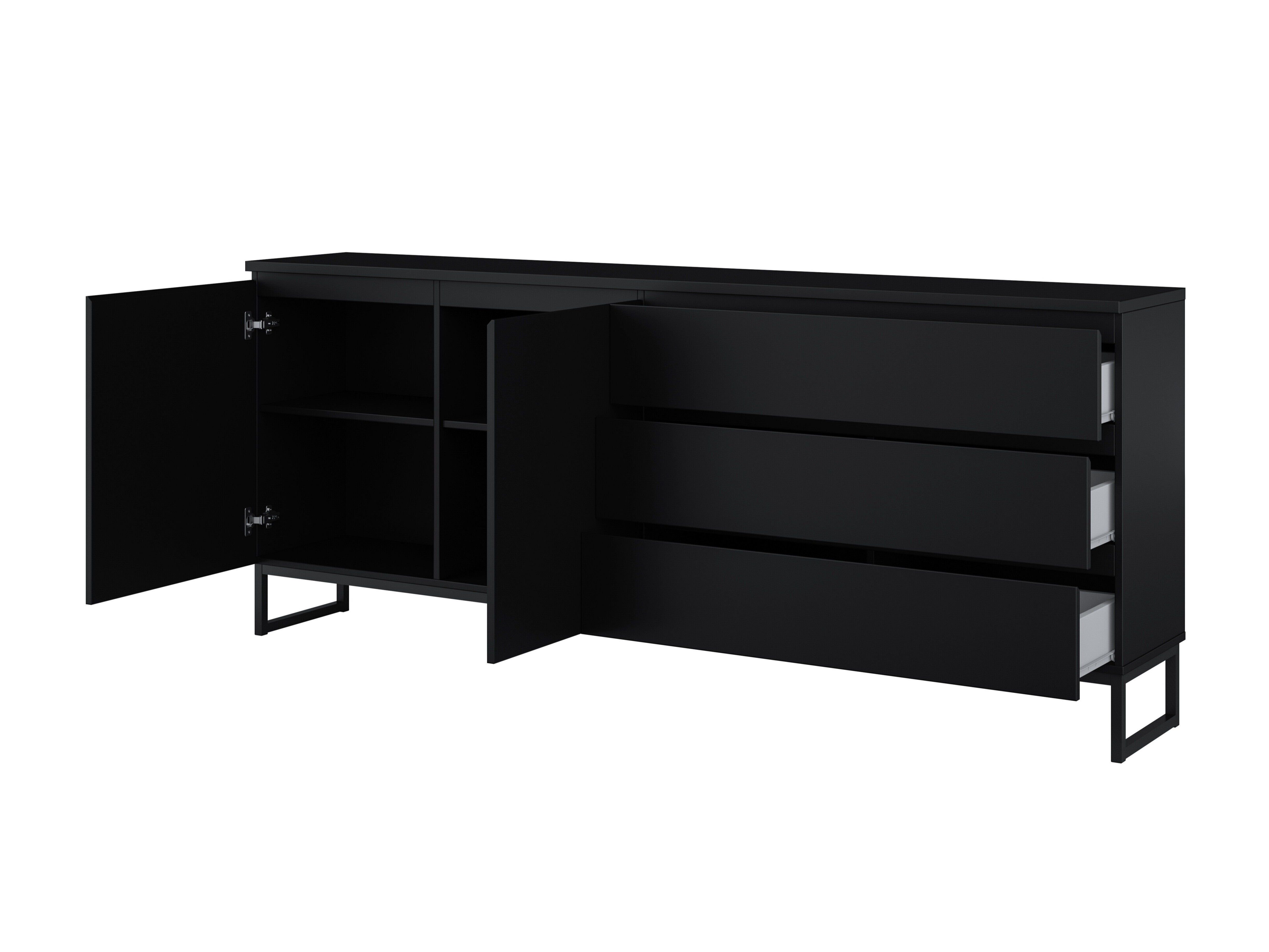 Chest of drawers Velsora 103 (Black)