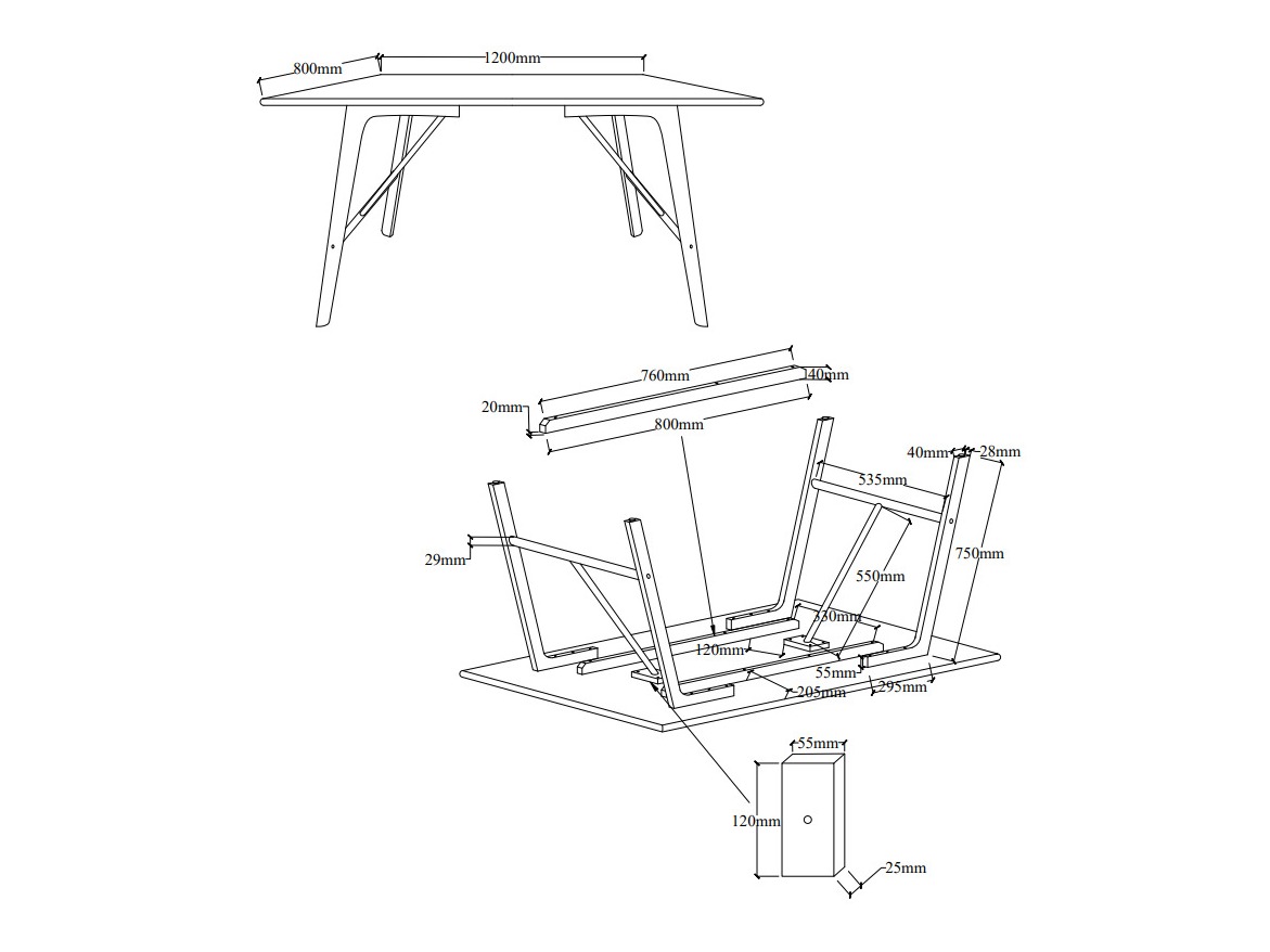 Table Dallas 5350