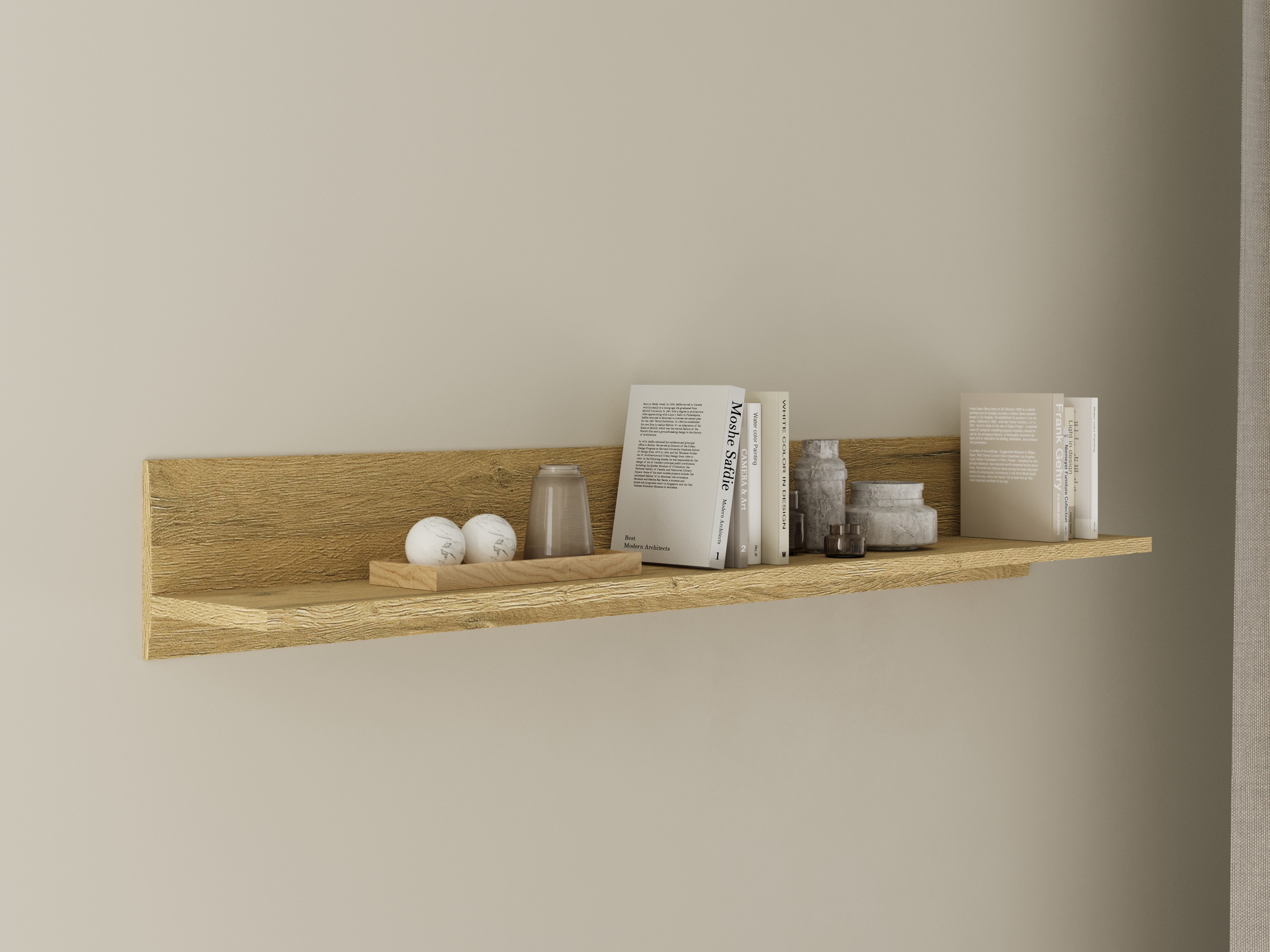Wall shelf Ophsalu 100 (Grandson oak)