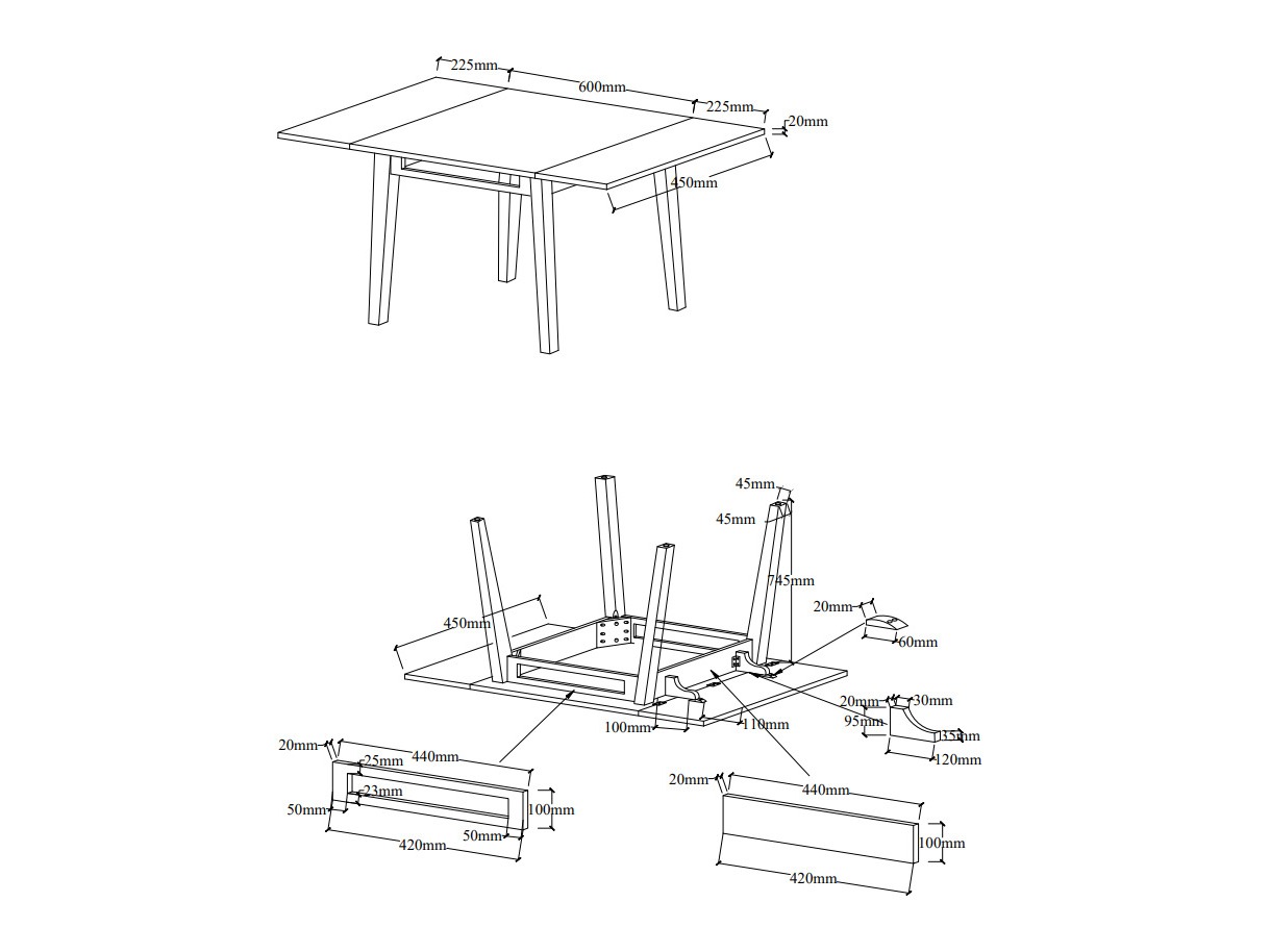Table Dallas 5352