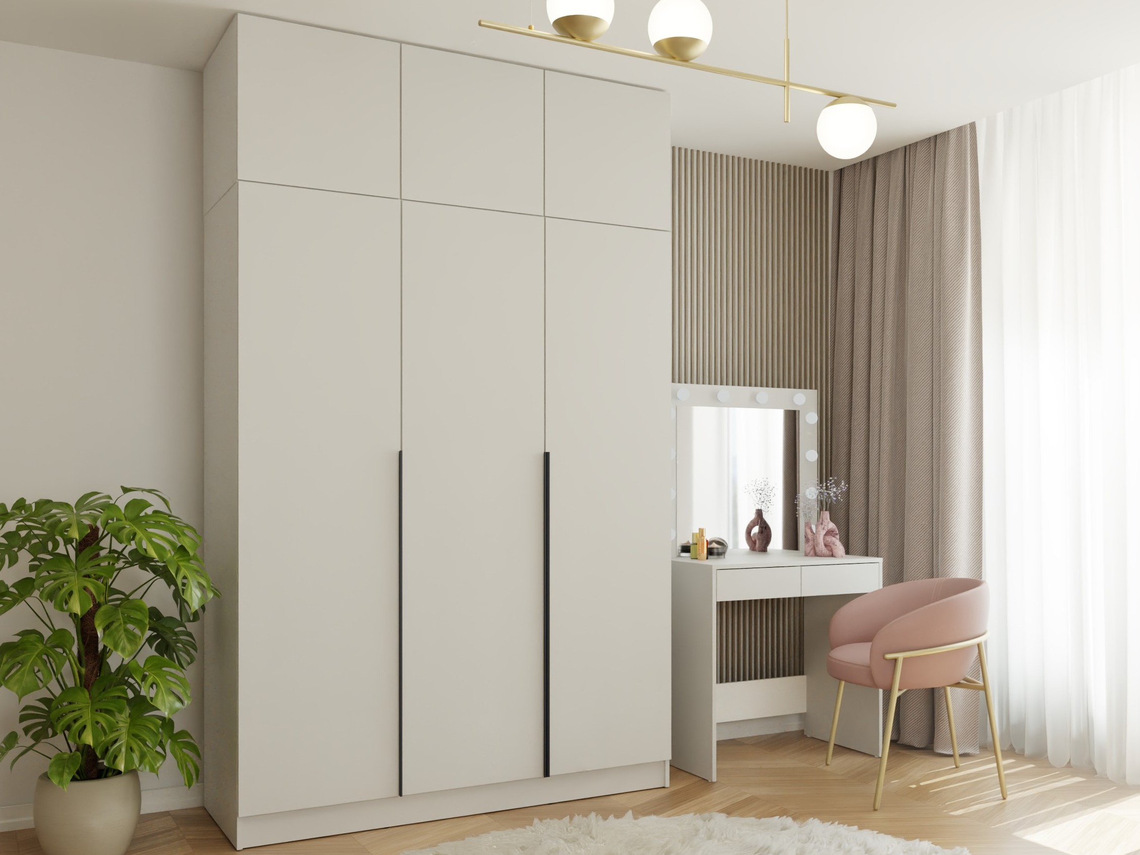 Wardrobe Mandeville 398 (Black)