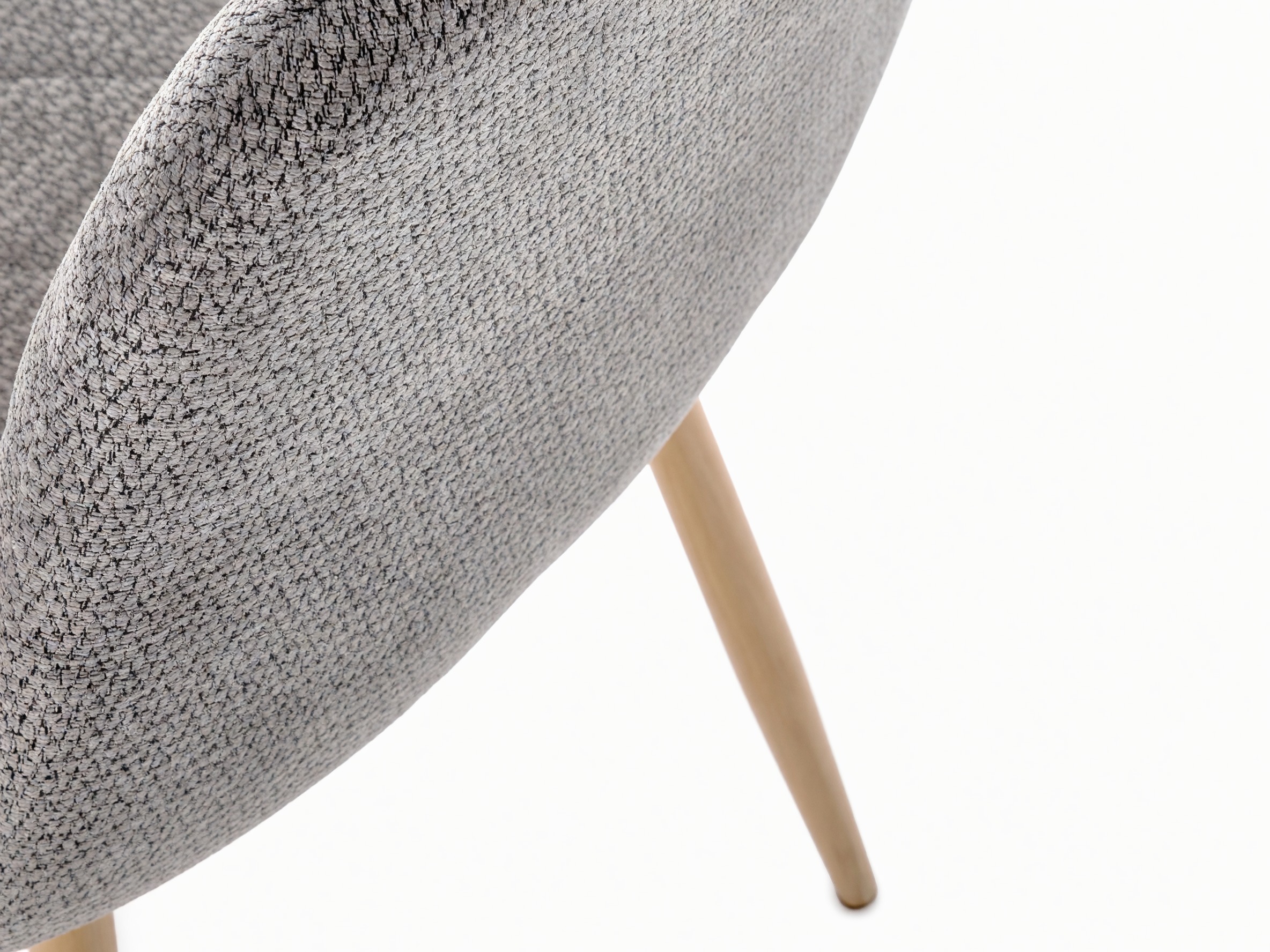 Chair Houston 1731 (Grey + Light wood)