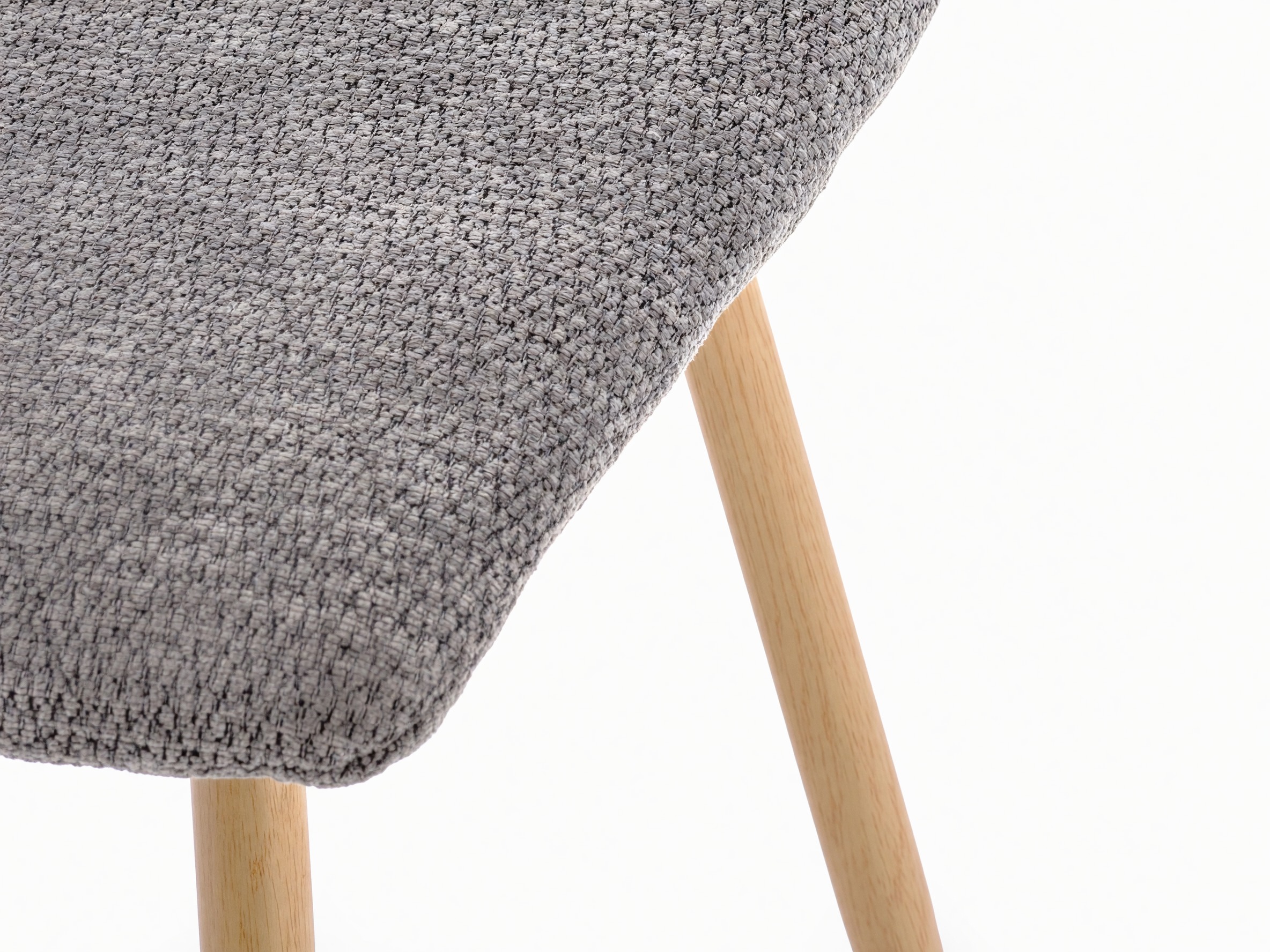 Chair Houston 1731 (Grey + Light wood)