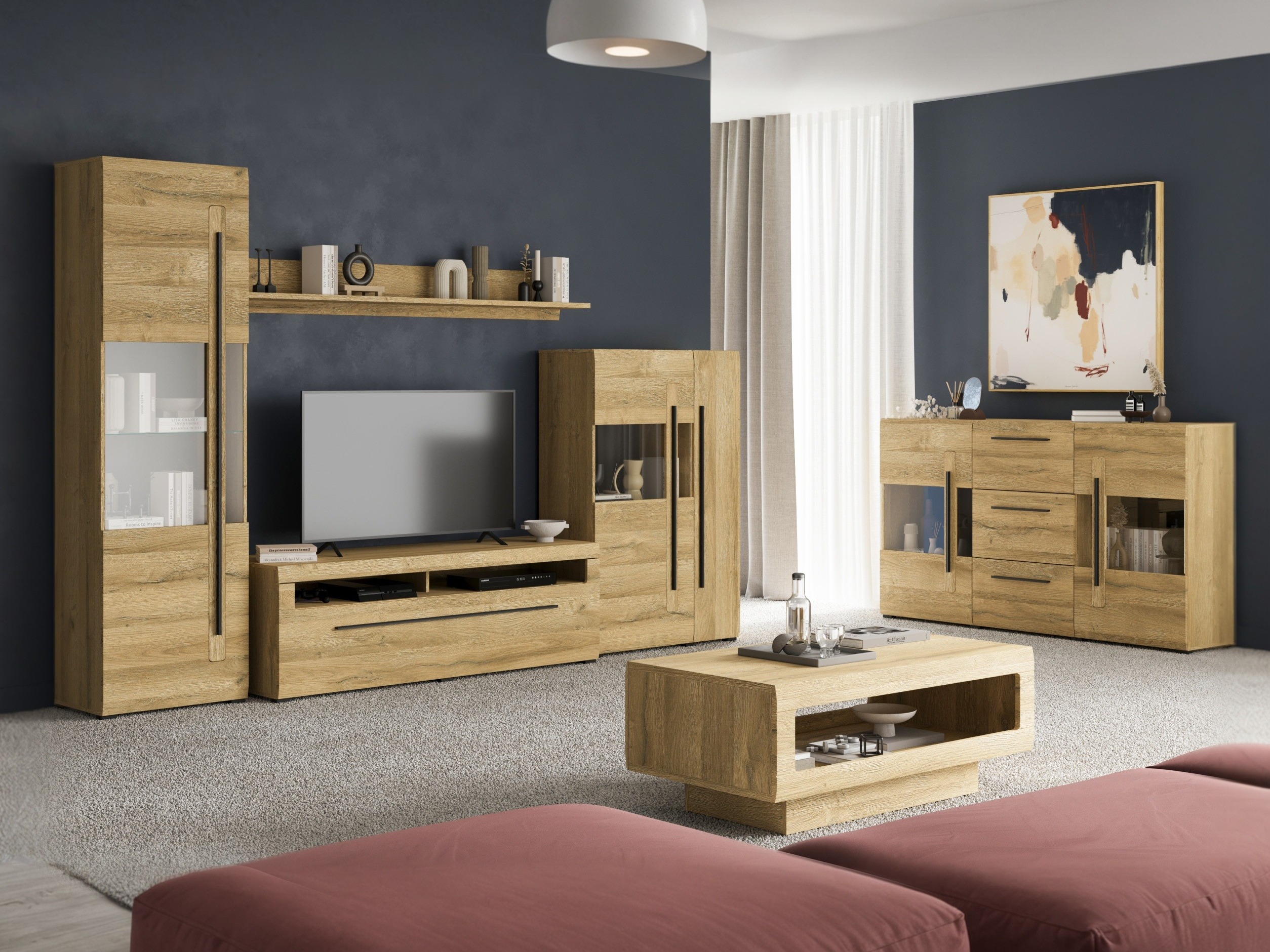 Chest of drawers Ophsalu 106 (Grandson oak)