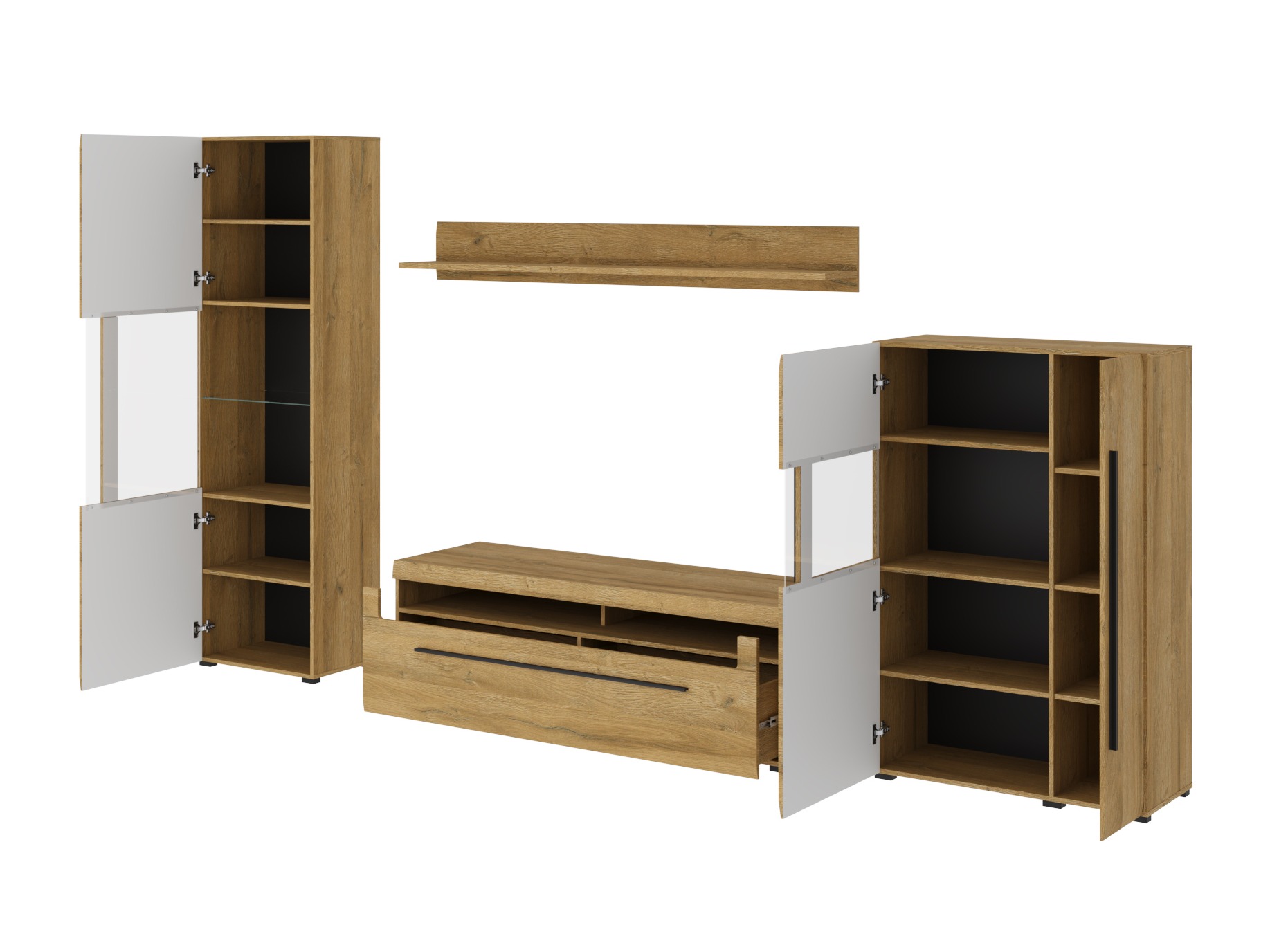 Living room set Ophsalu 111 (Grandson oak)