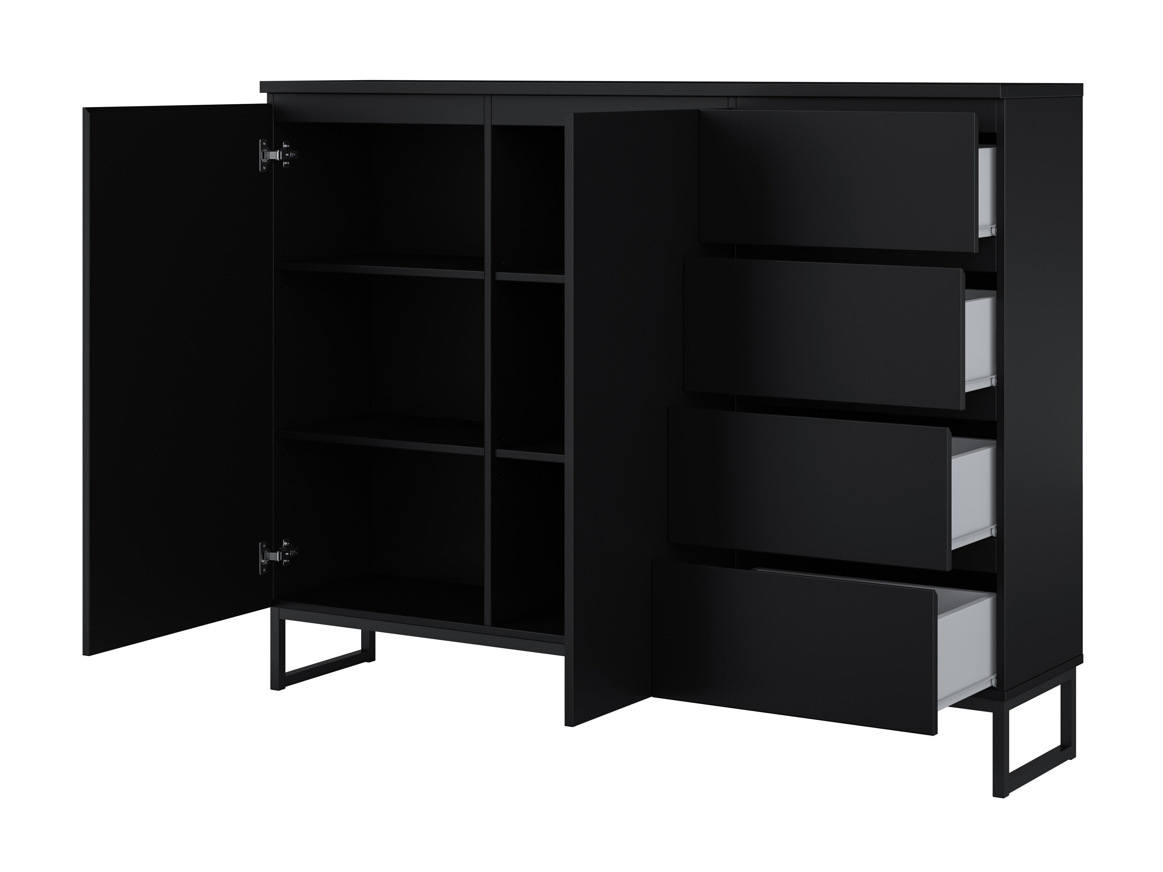 Living room set Velsora 107 (Black)
