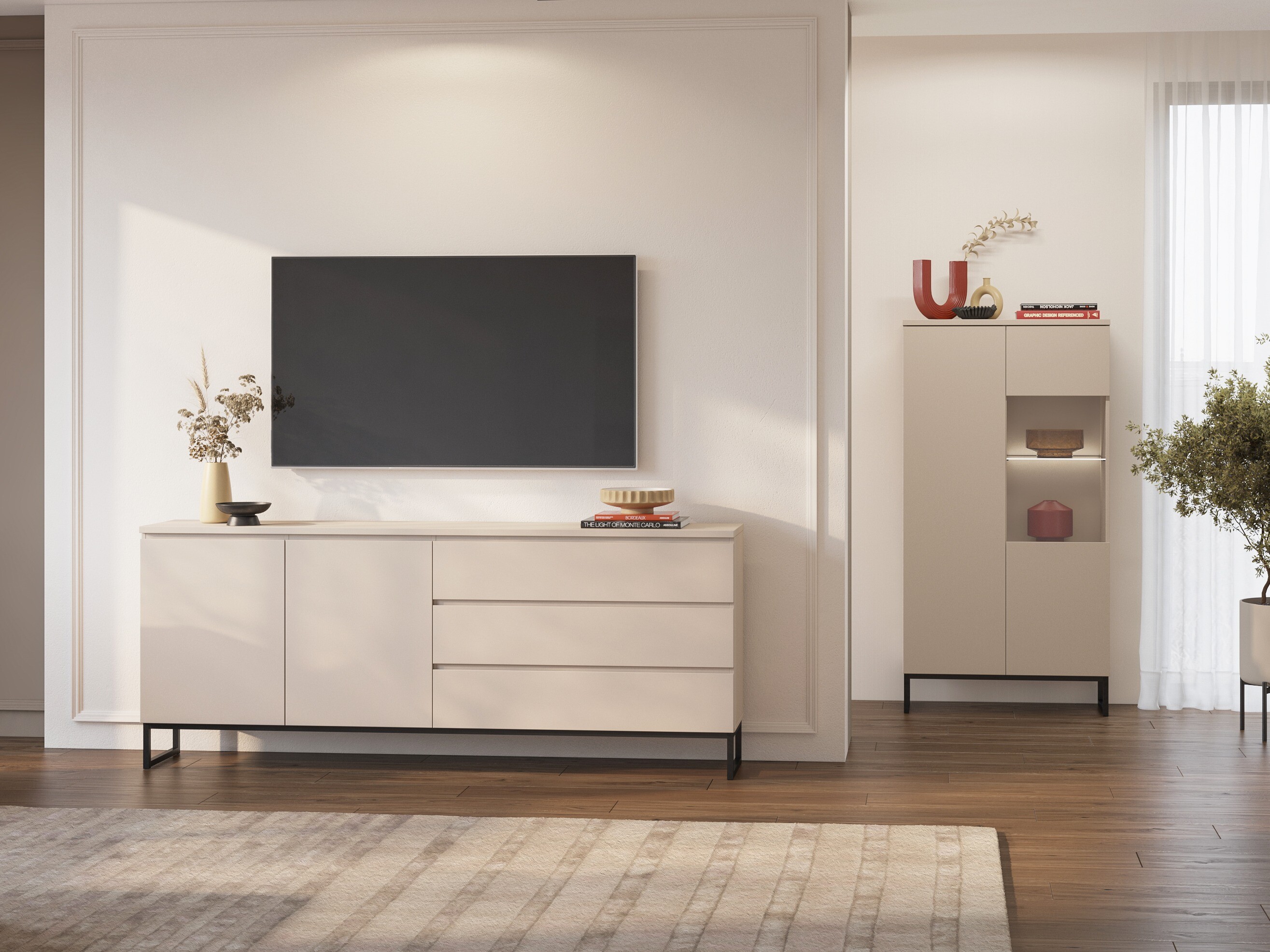 Living room set Velsora 107 (Cashmere)