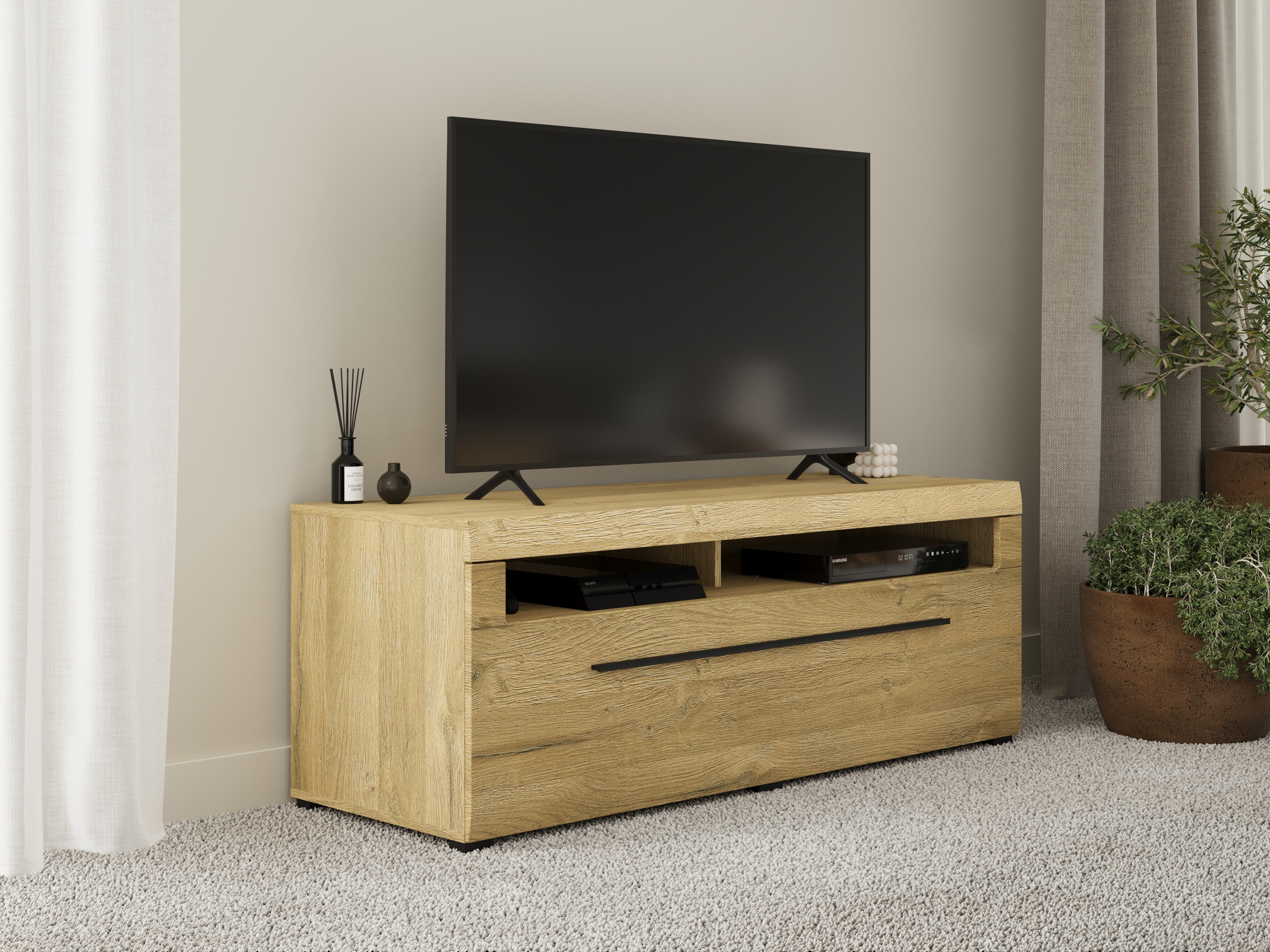 TV stand Ophsalu 103 (Grandson oak)