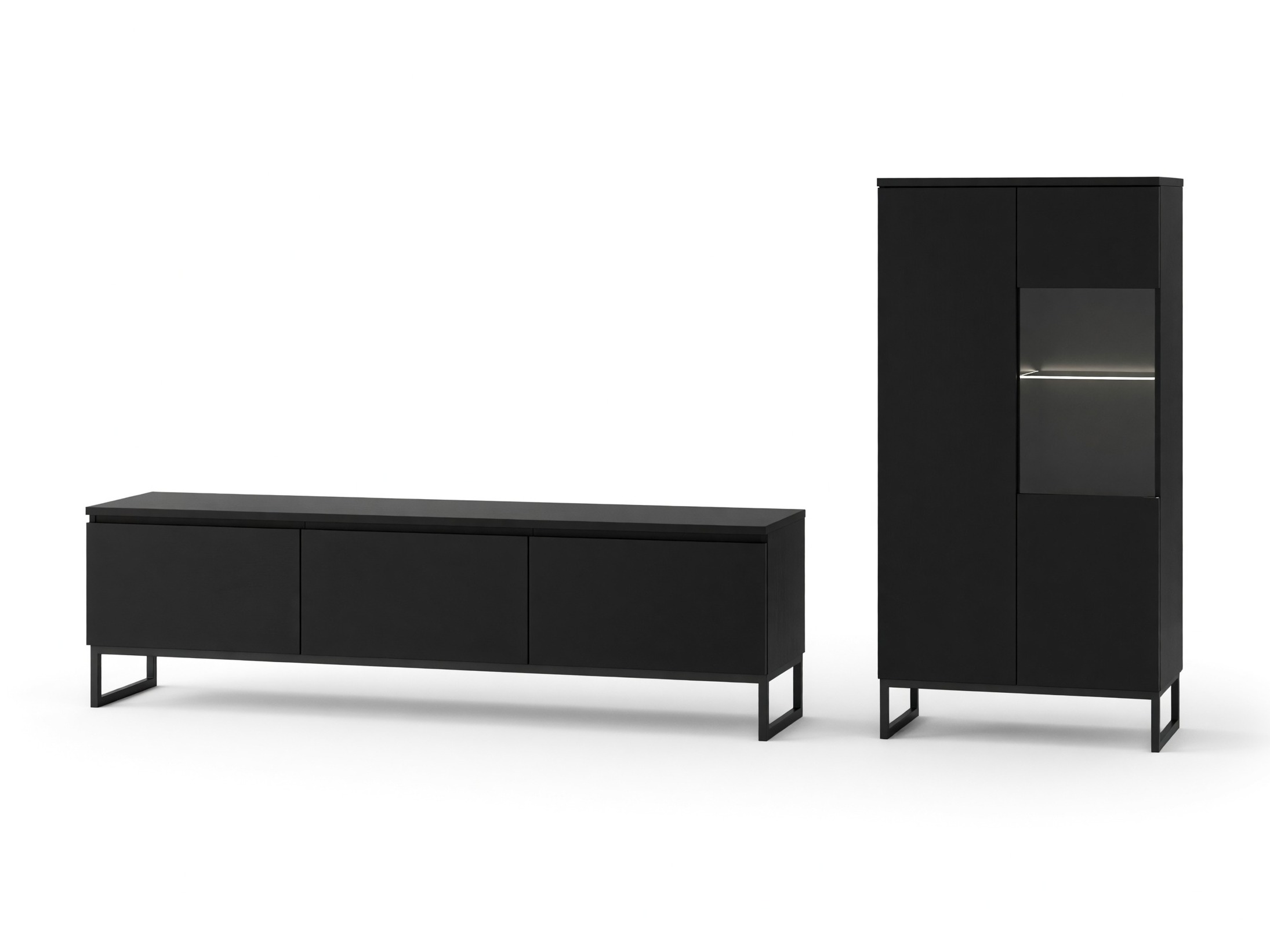 Living room set Velsora 106 (Black)