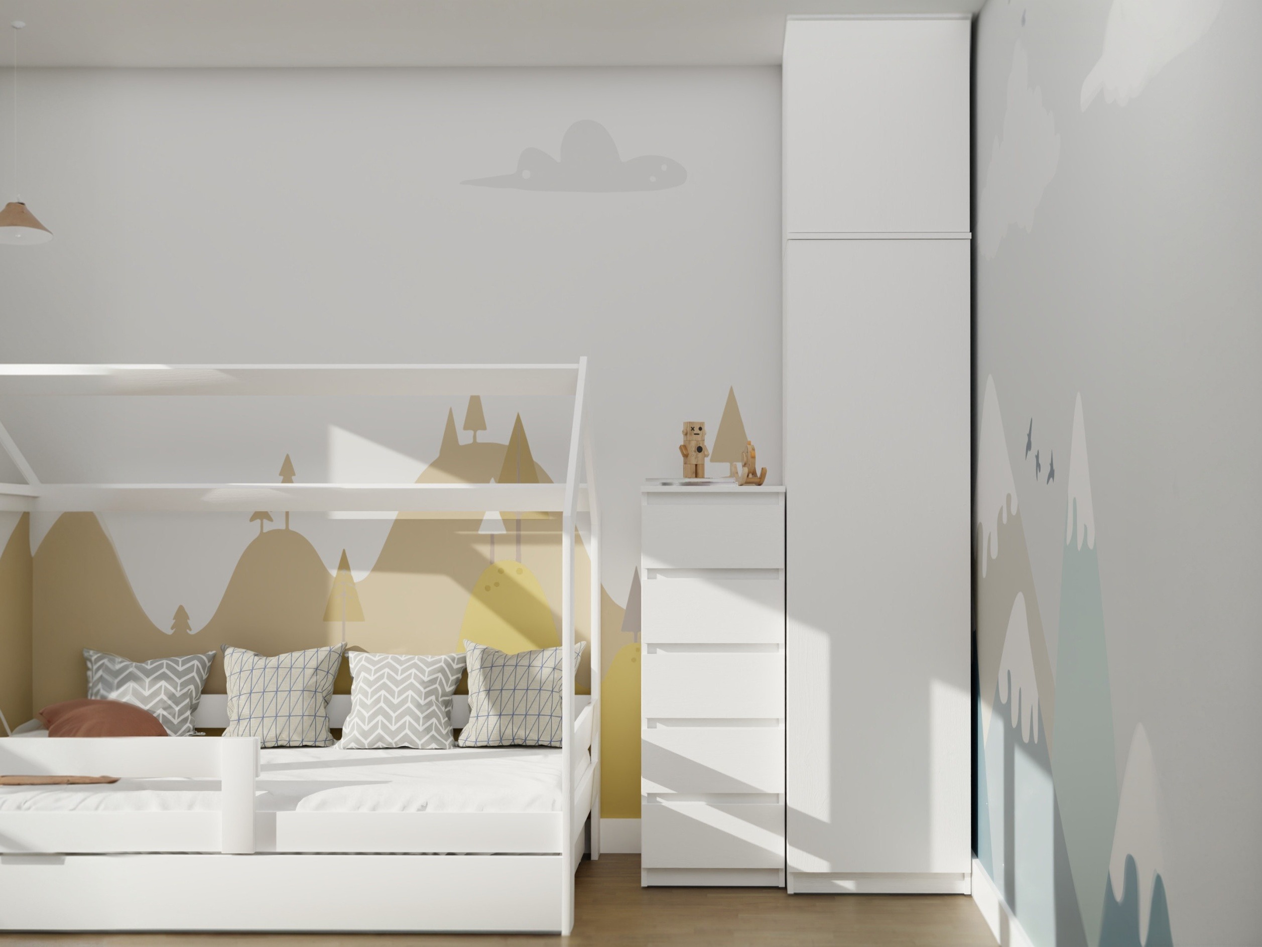 Wardrobe Mandeville 399 (White)
