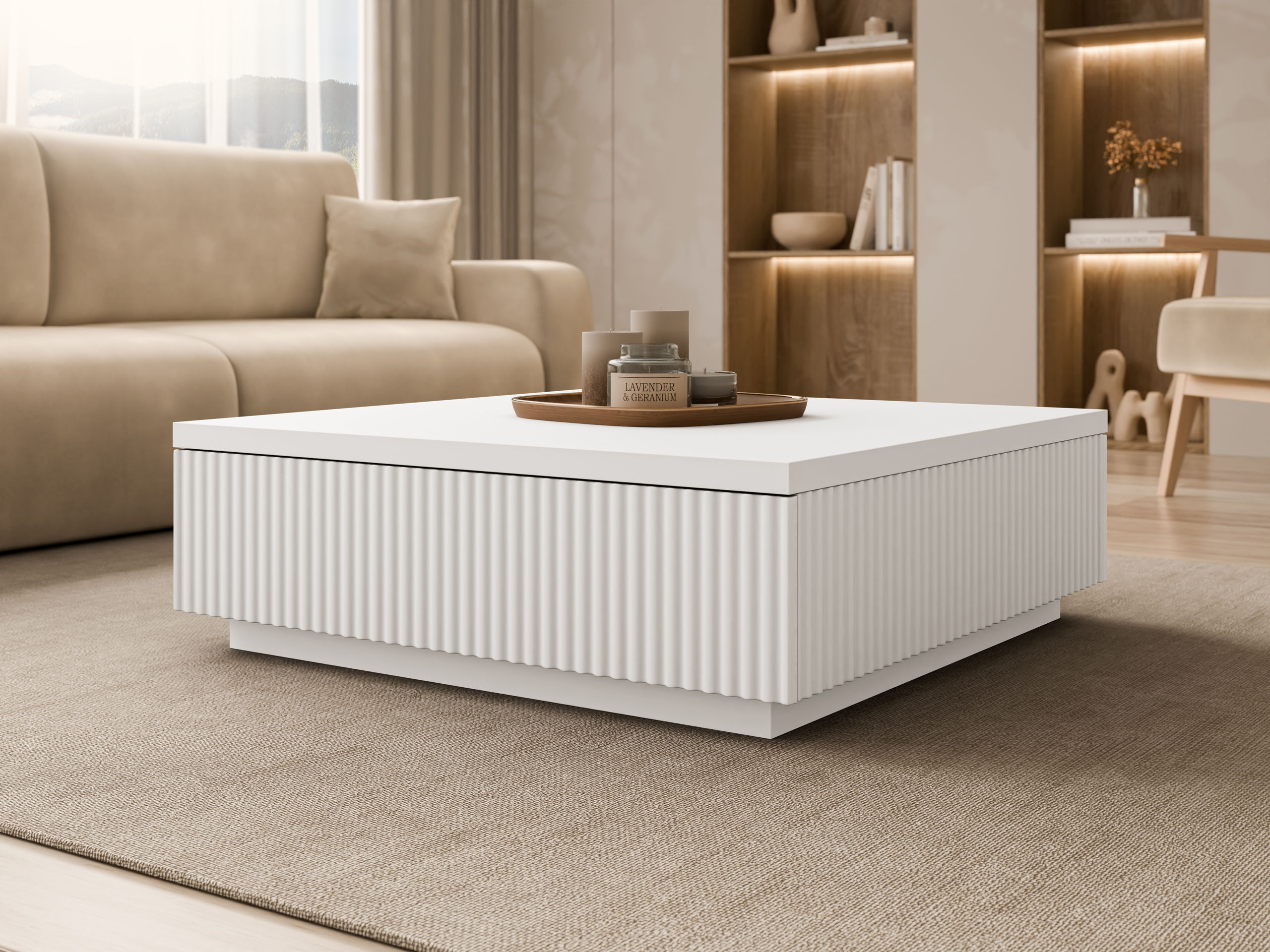 Coffee table Comfivo 596 (White)