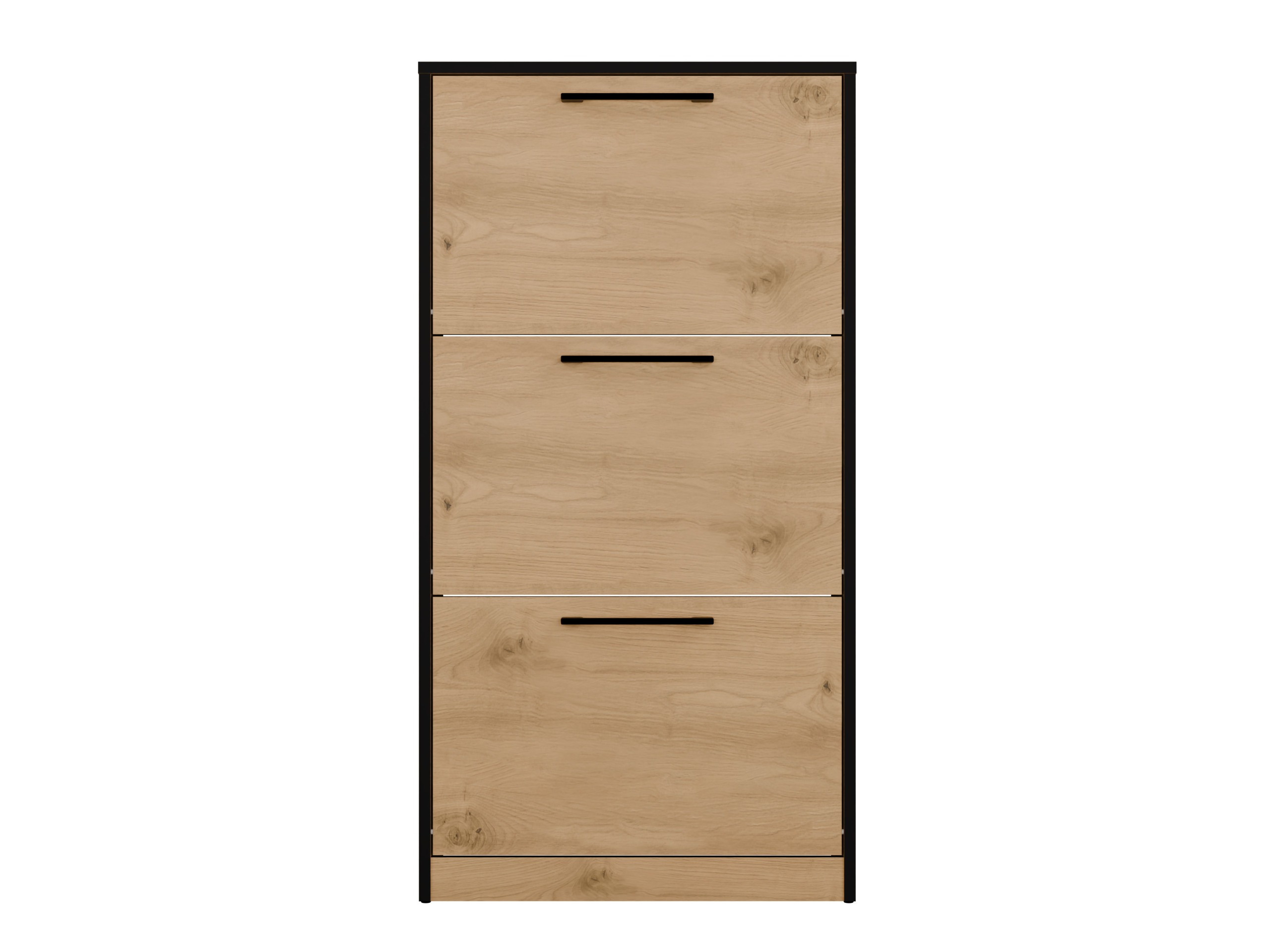 Shoe cabinet Mandeville 224 (Artisan oak + Black)