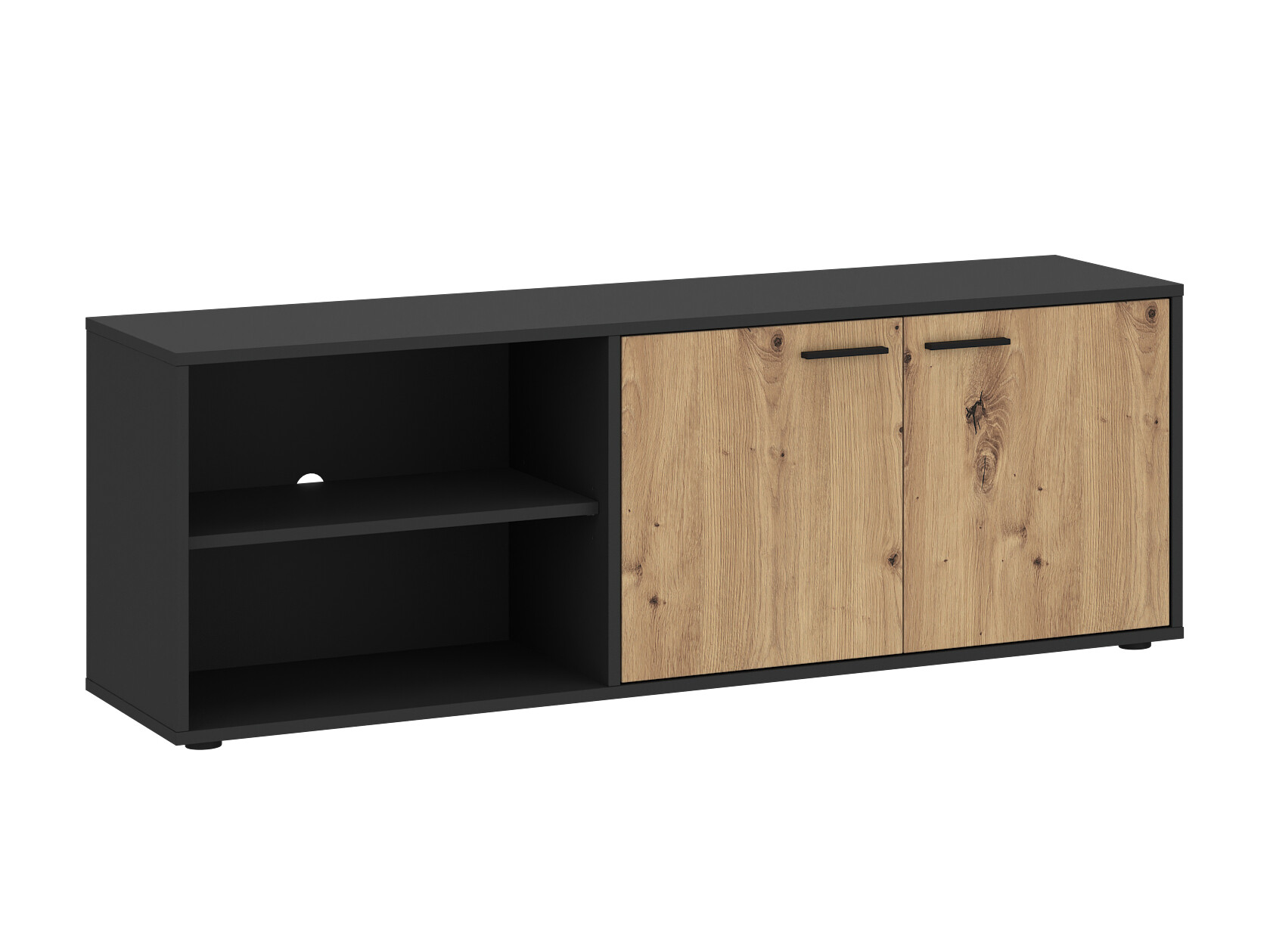 TV stand Ontario 245 (Anthracite + Artisan oak)