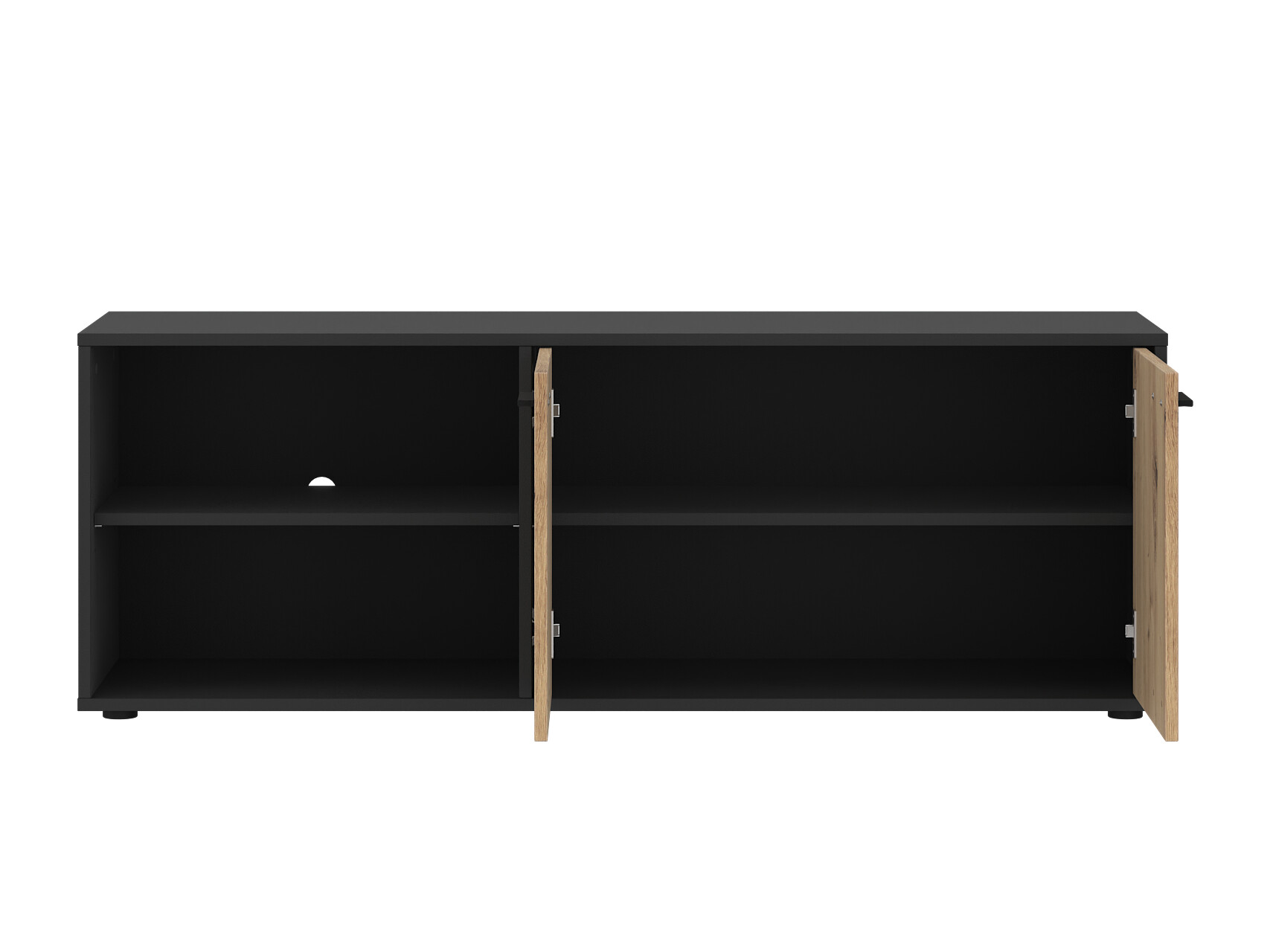TV stand Ontario 245 (Anthracite + Artisan oak)