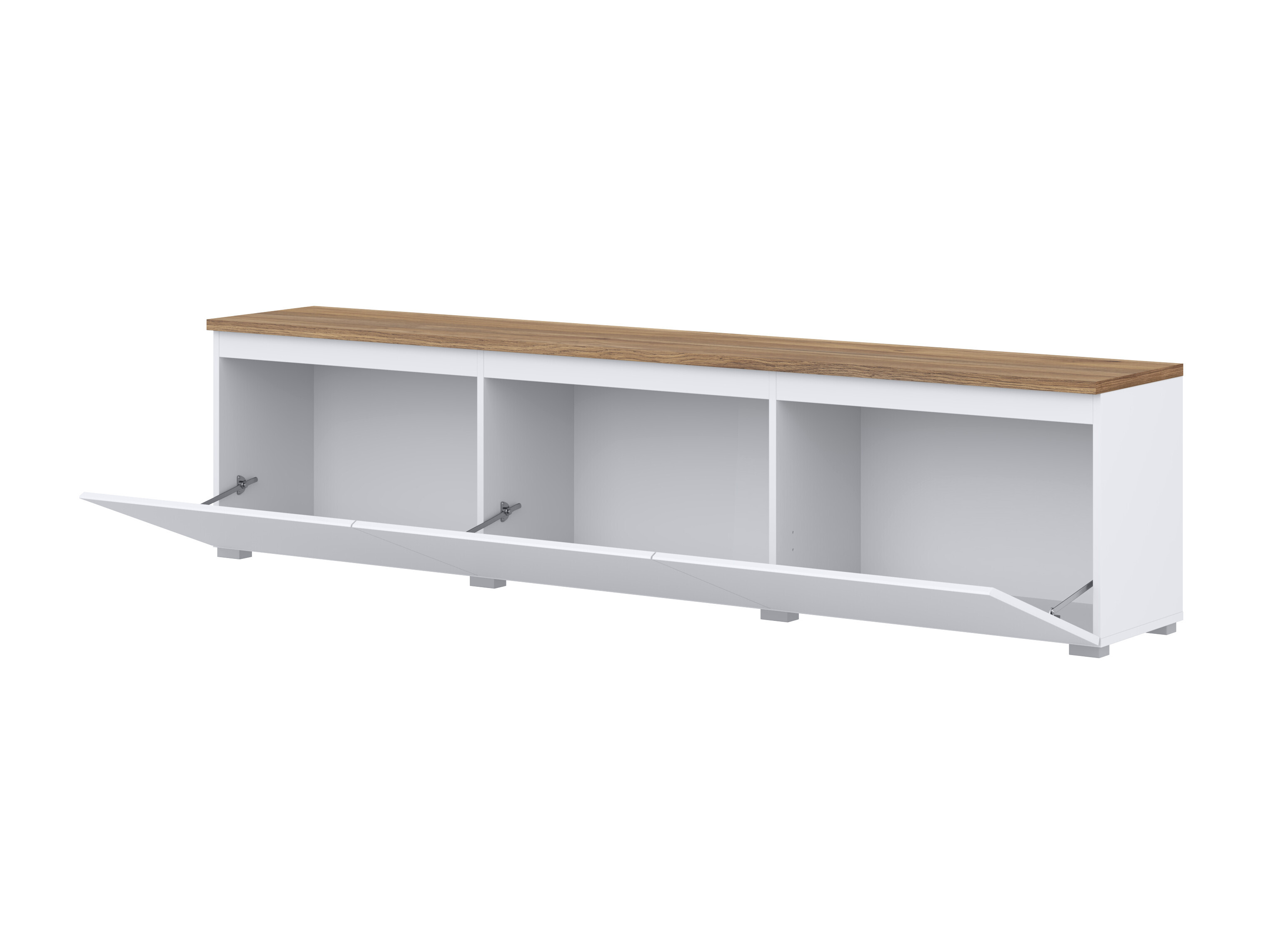 Living room set Baletu 114 (White + Oak)