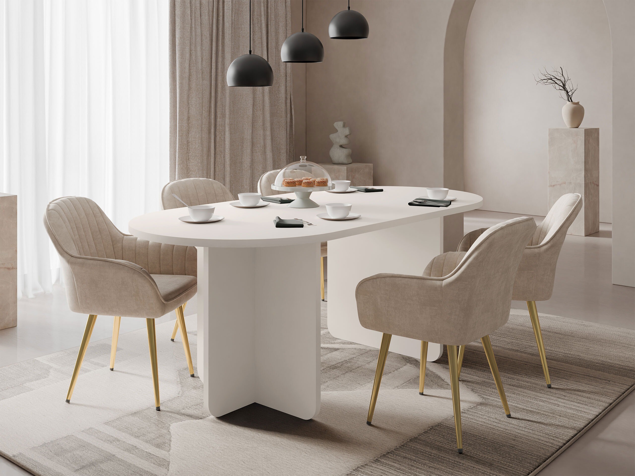 Table Comfivo 595 (Beige)