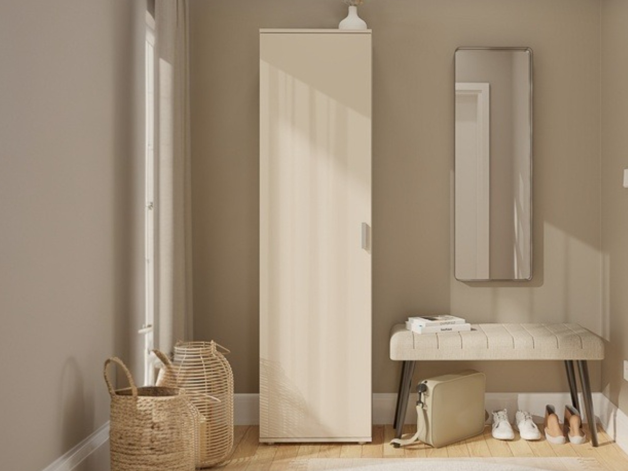 Bookcase Bristol 200 (Cashmere)