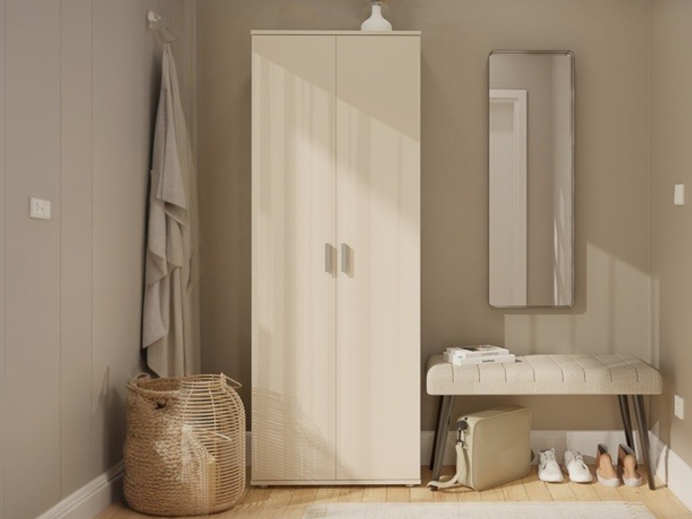 Bookcase Bristol 201 (Cashmere)