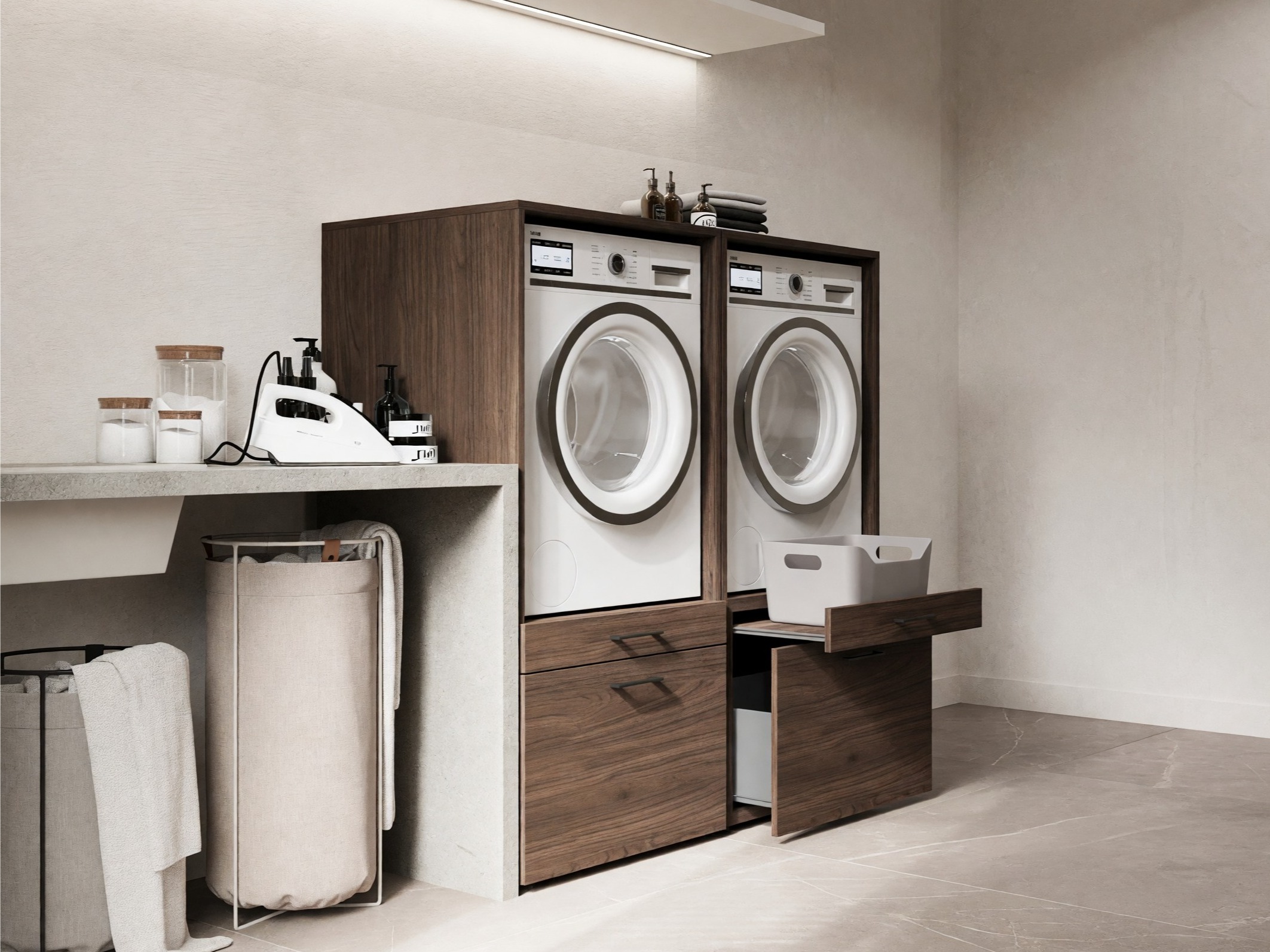 Furniture set Novdele 105 (Walnut)