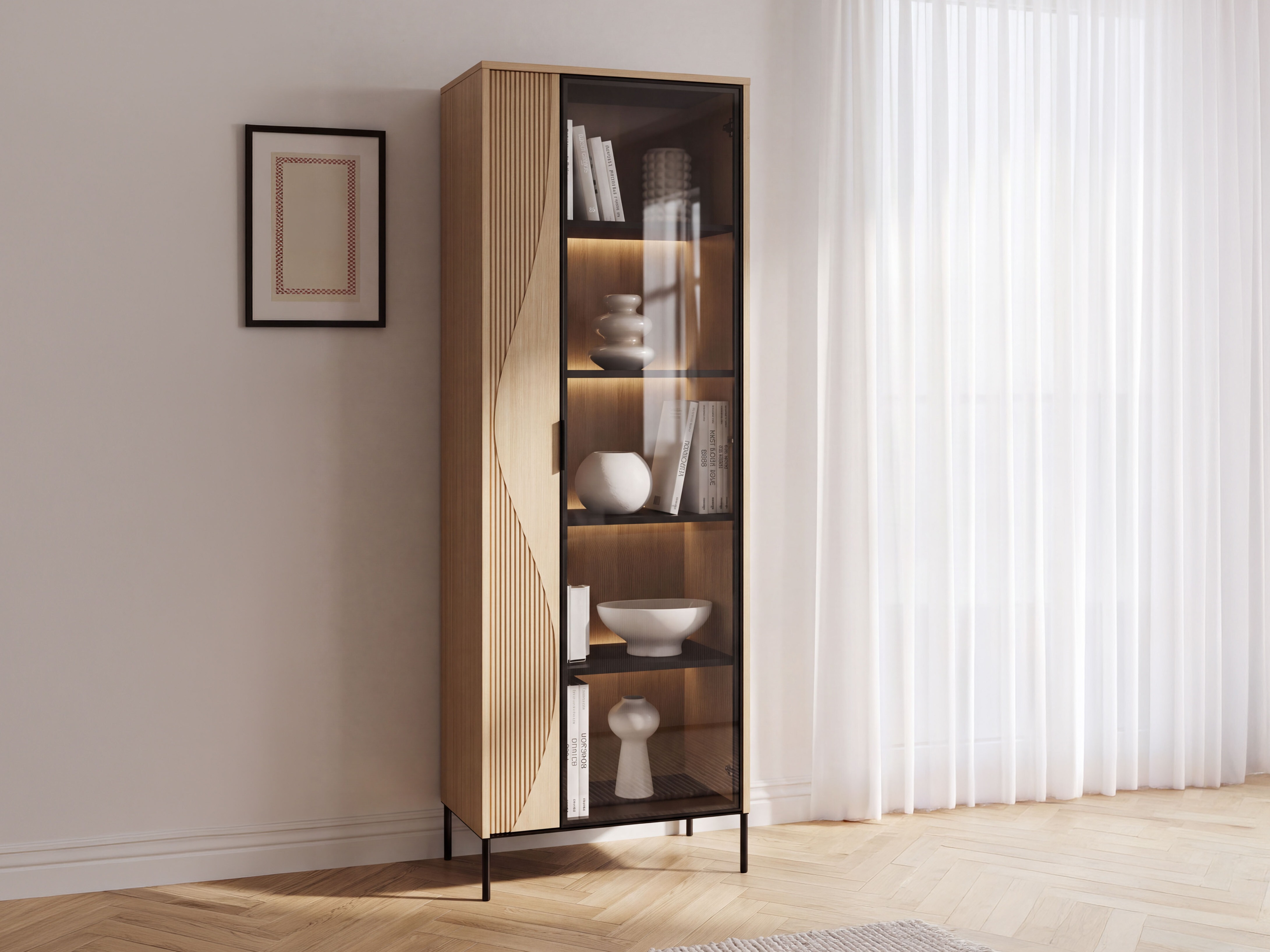 Bookcase Elinolo 107