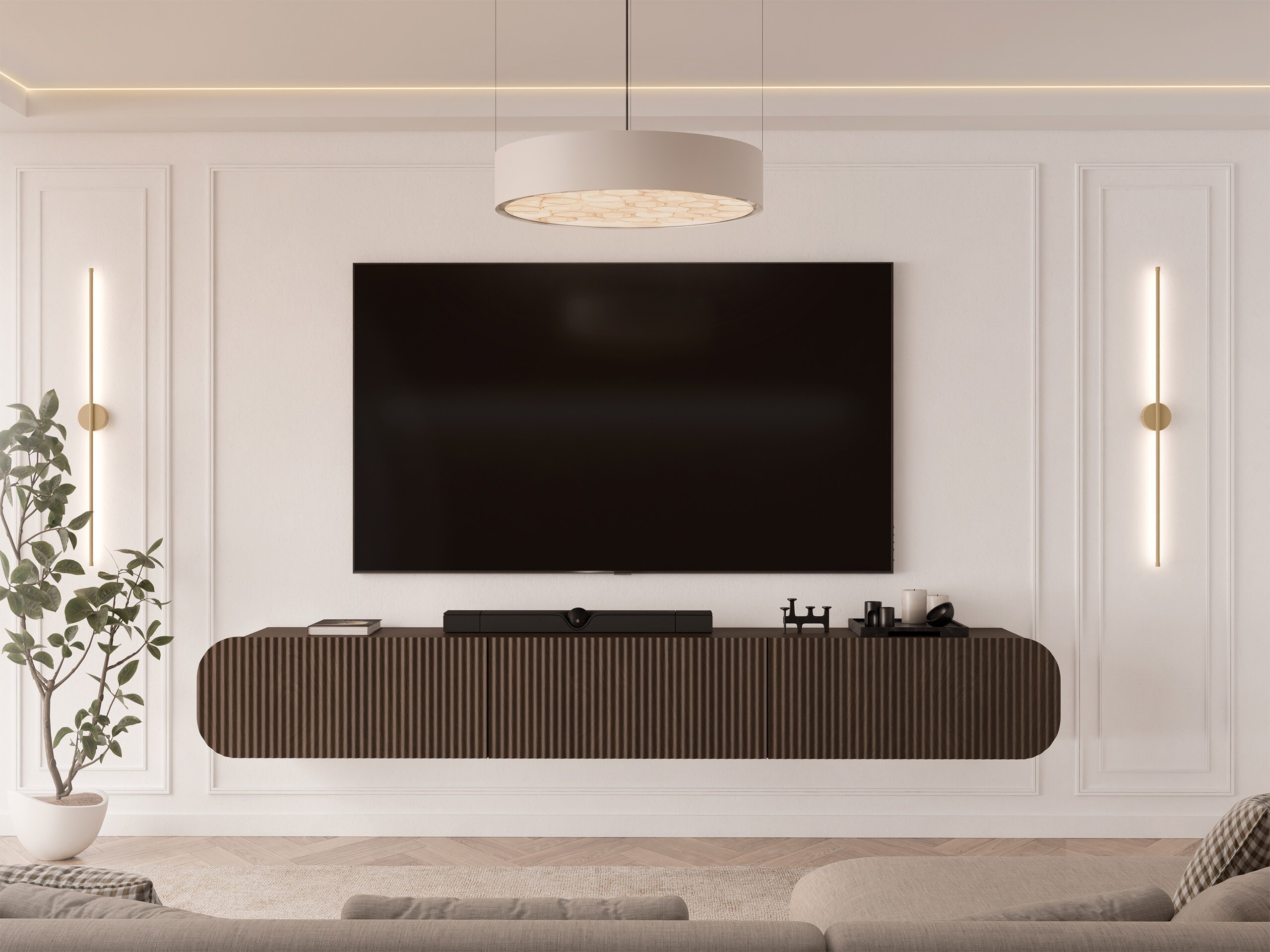 TV stand Comfivo Amorus (Dark oak)