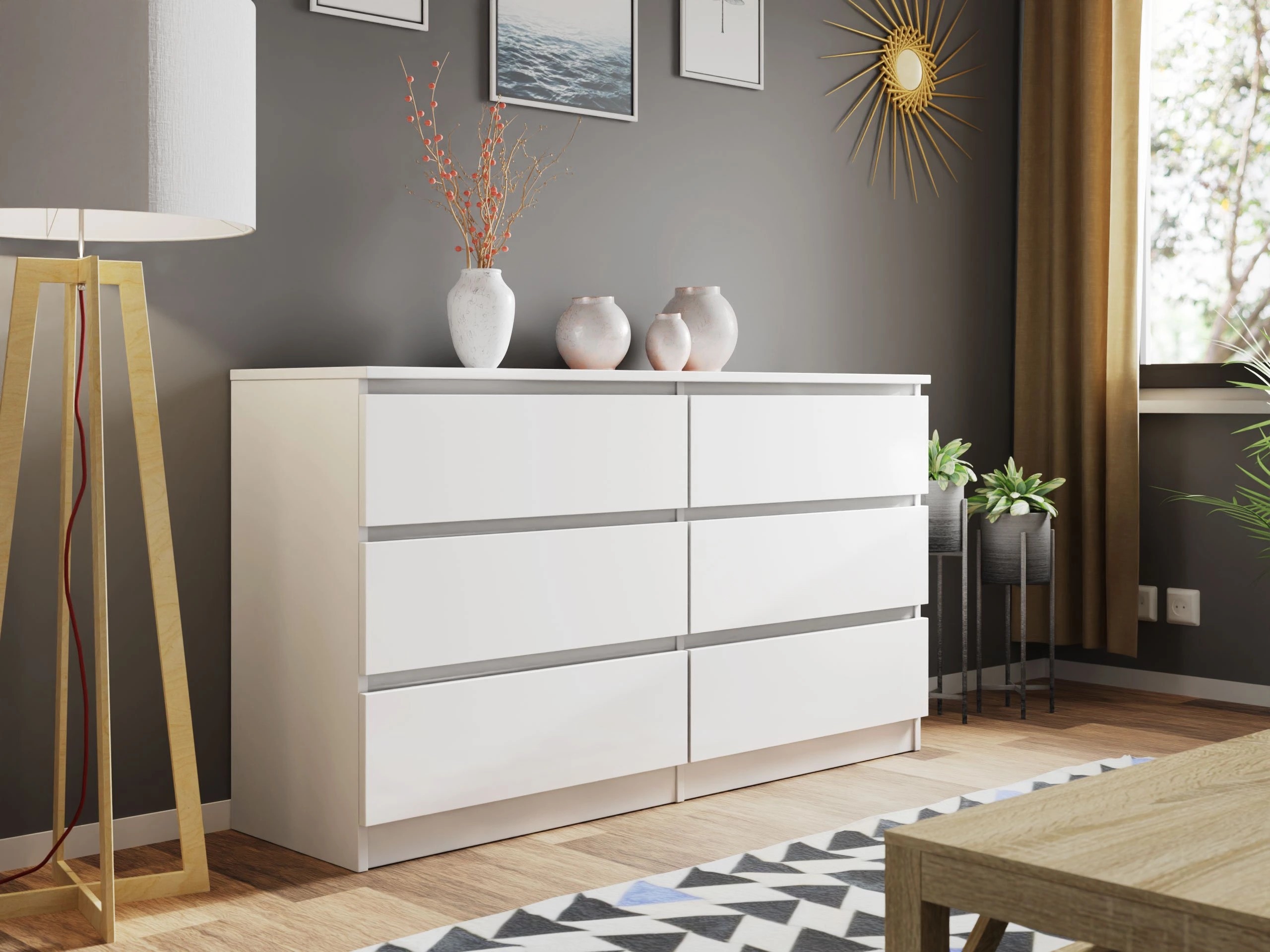 Chest of drawers Comfivo Structor II (White)