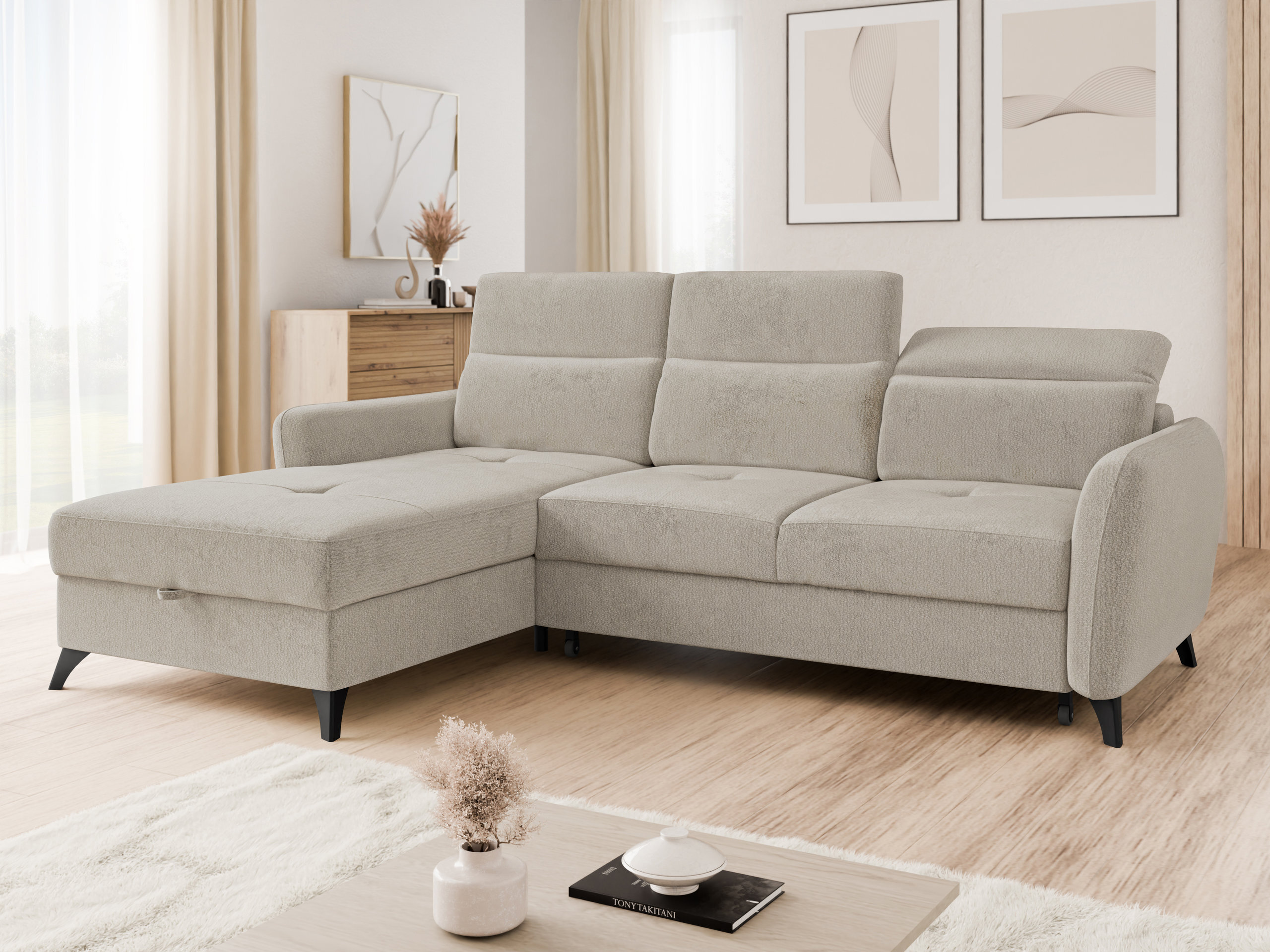 Corner sofa Amplexus (Vibe 08)