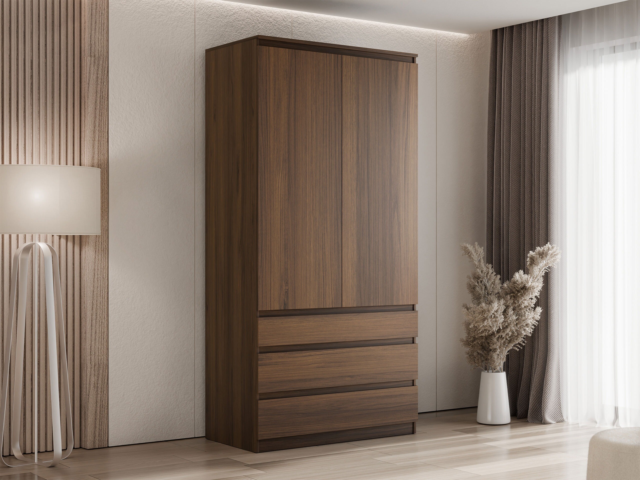 Wardrobe Comfivo Structor (Walnut)