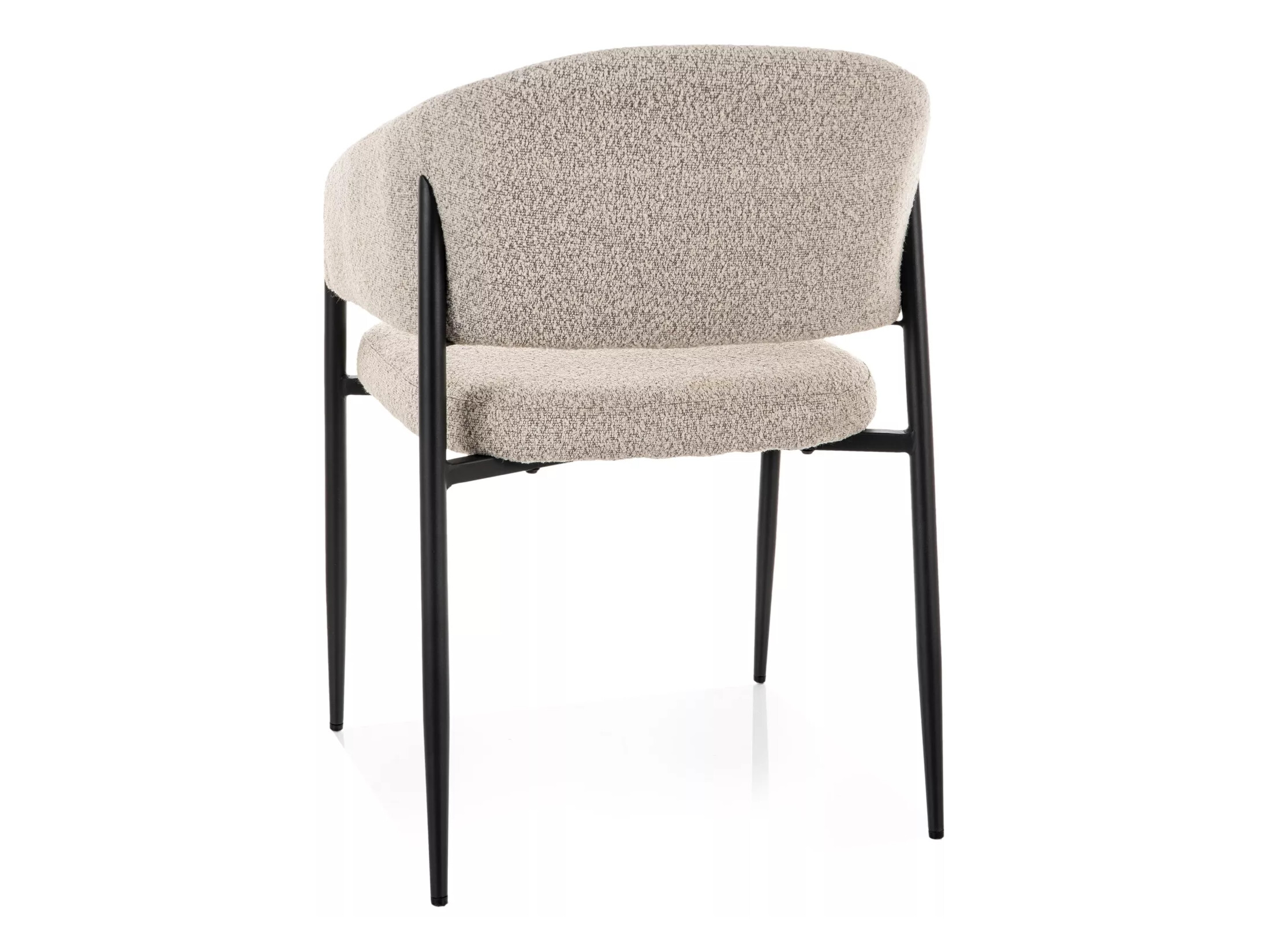Chair Detroit 1053 (Beige + Matte Black)