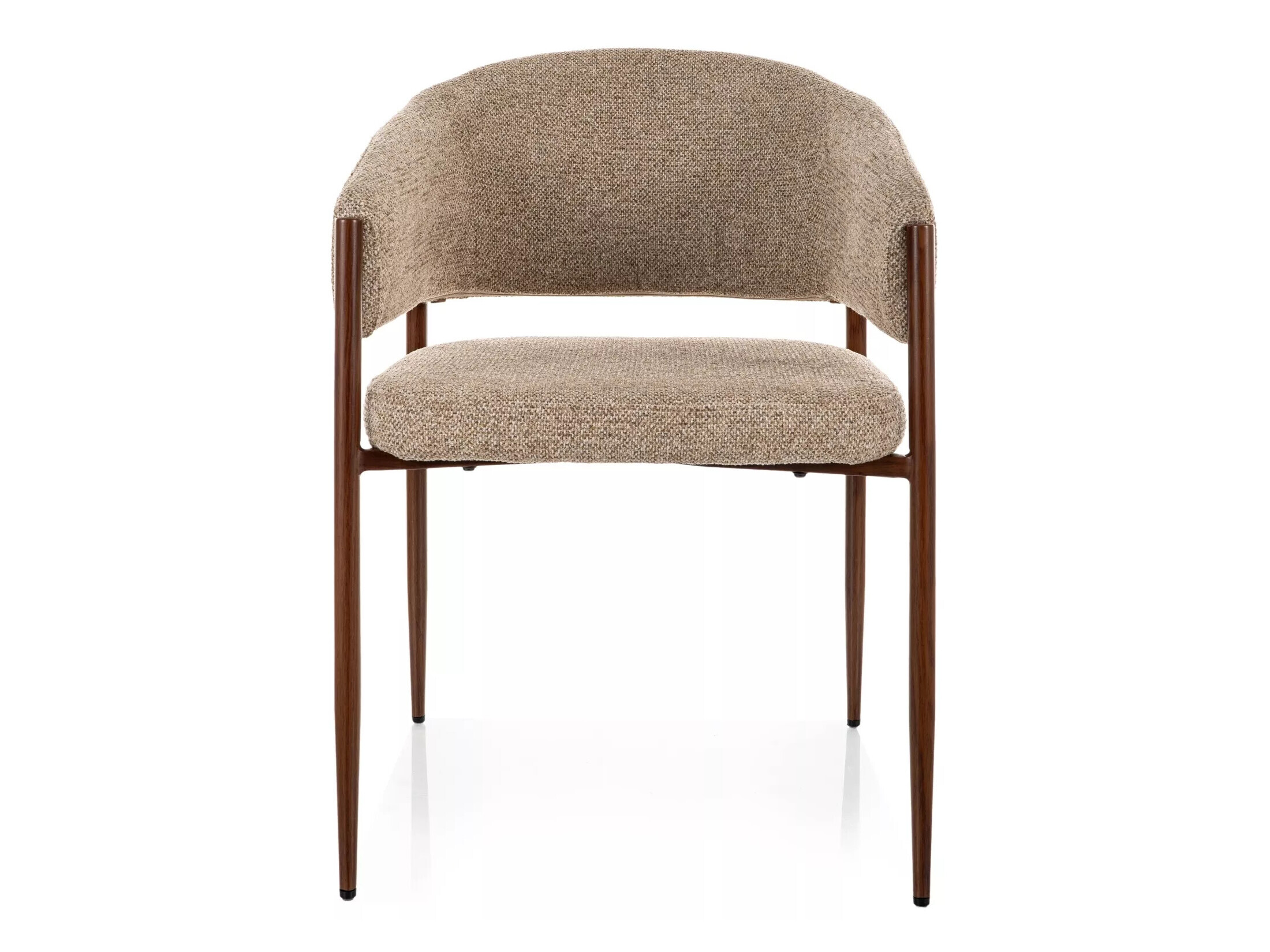 Chair Detroit 1053 (Beige + Walnut)