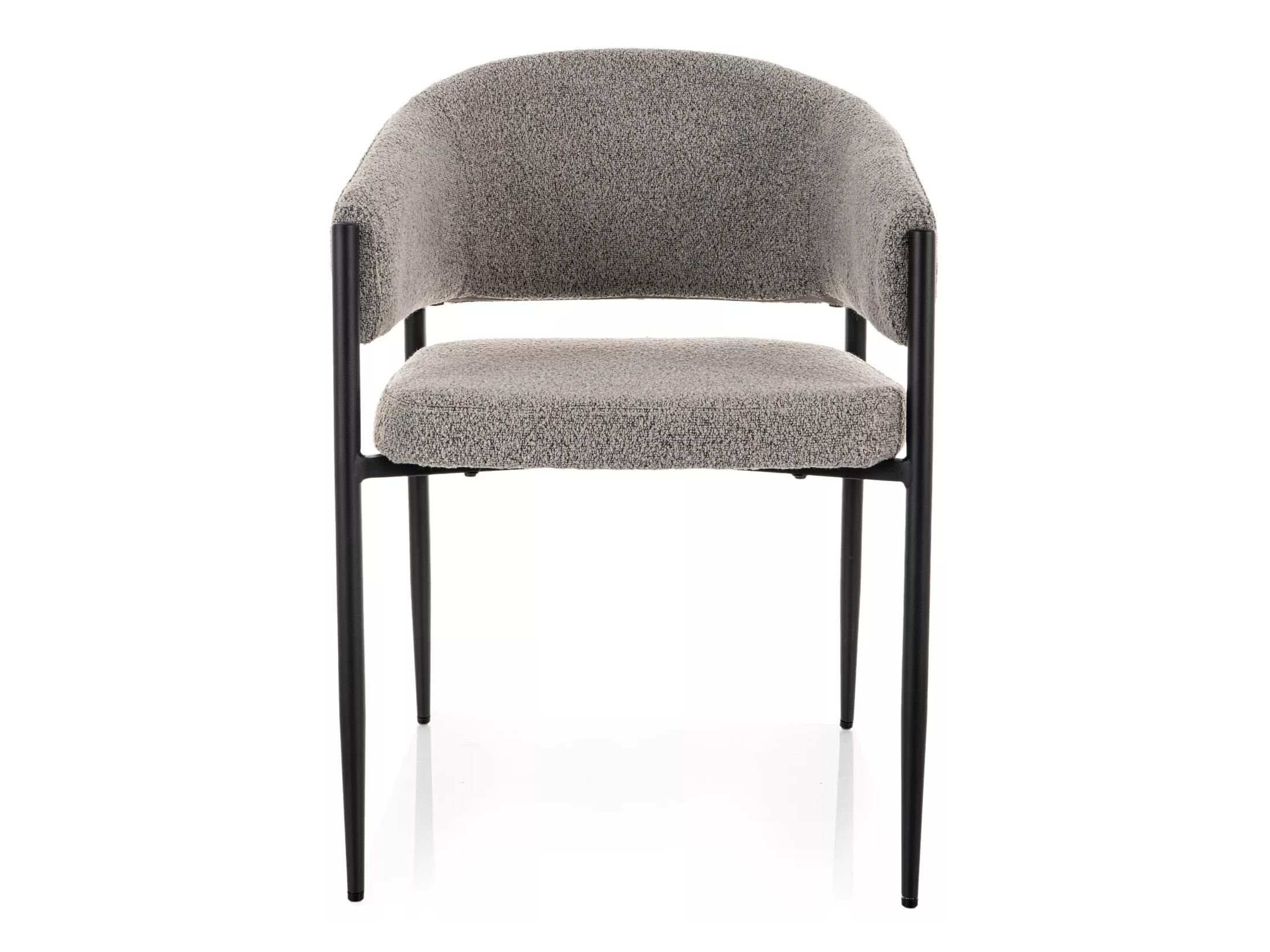 Chair Detroit 1053 (Grey + Matte Black)