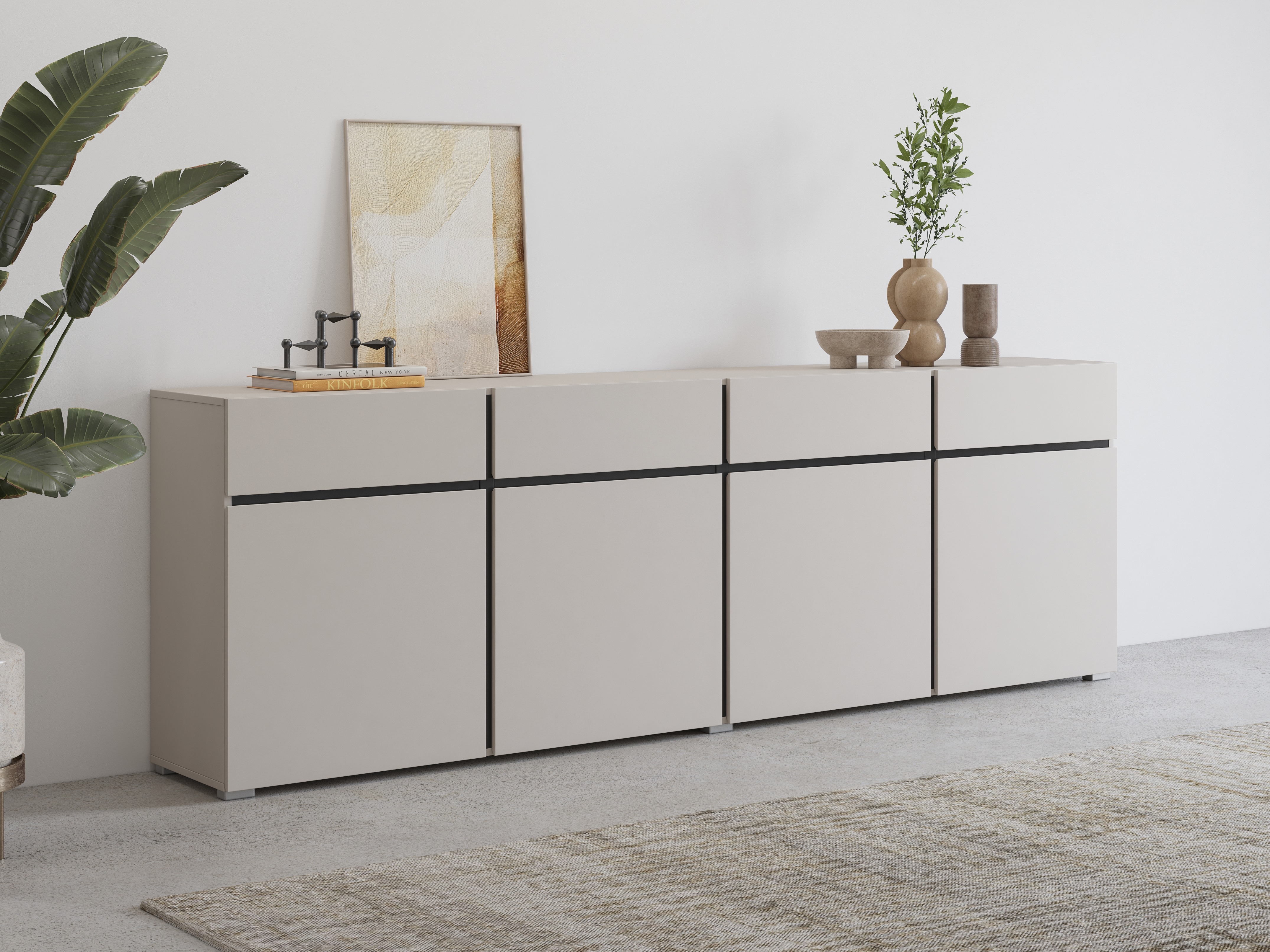 Chest of drawers Alfere 100 (Cashmere)